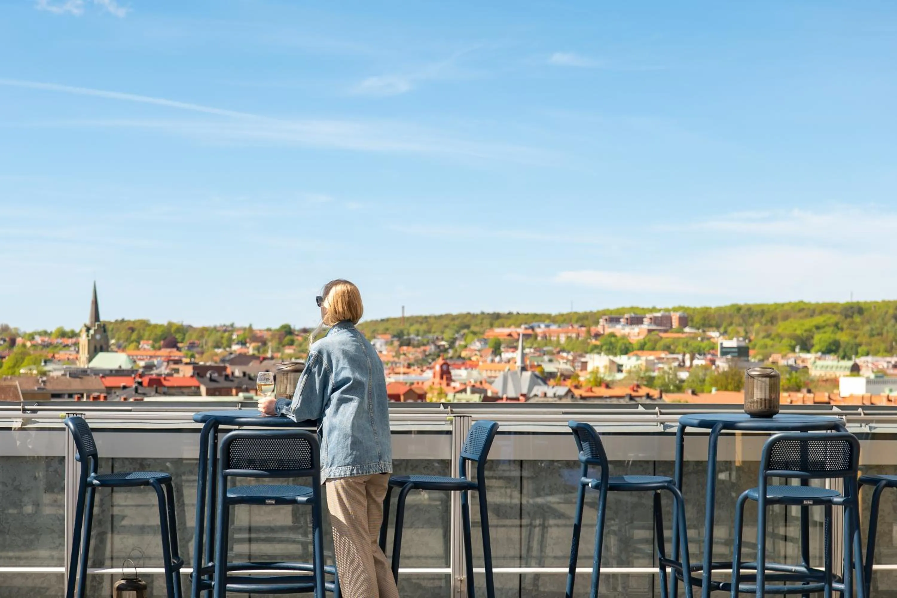 City view in ProfilHotels Halmstad Plaza