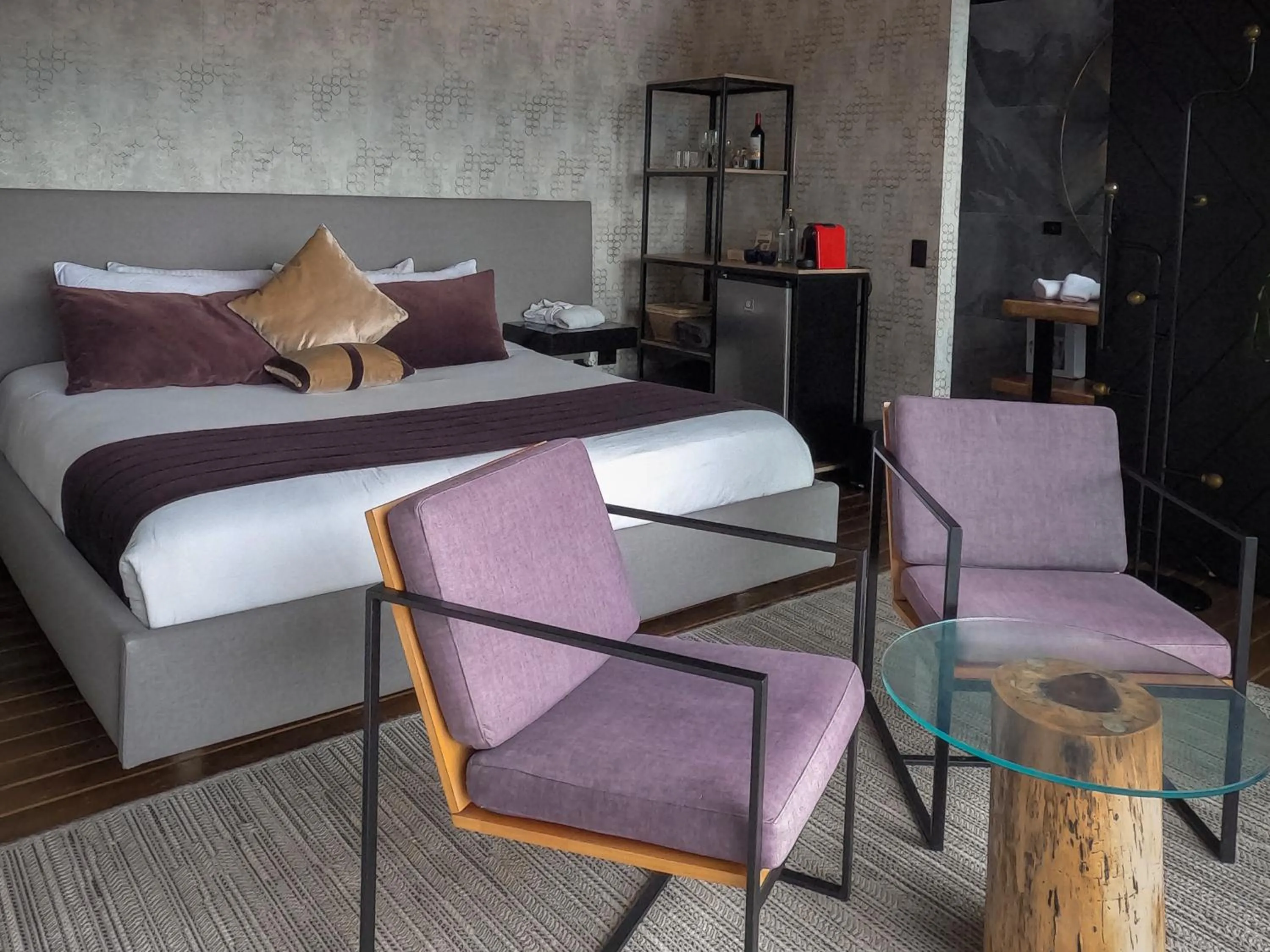 Bed in La Cima Eco Hotel