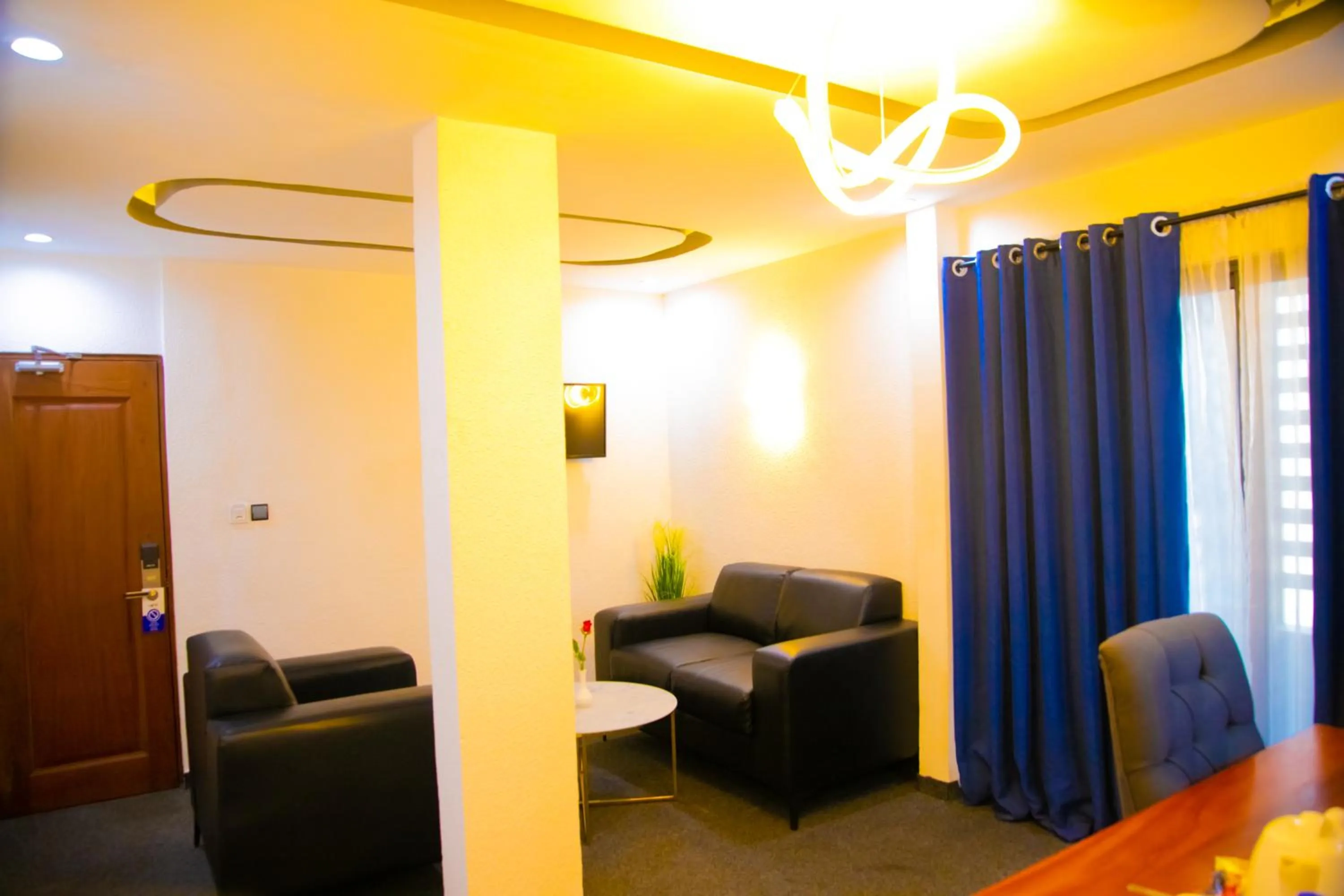 Seating area in Hotel La Casa Cielo