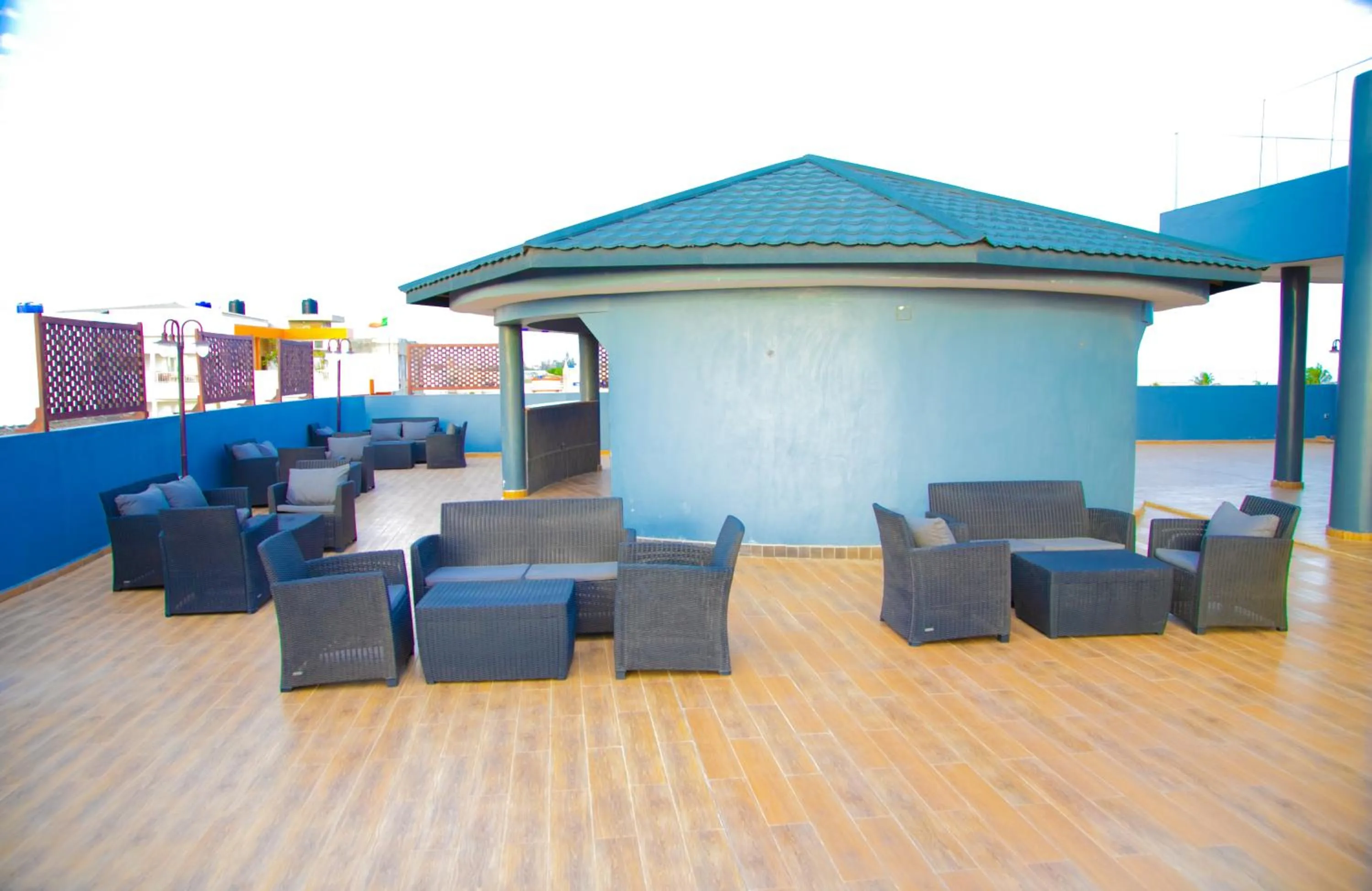 Patio in Hotel La Casa Cielo