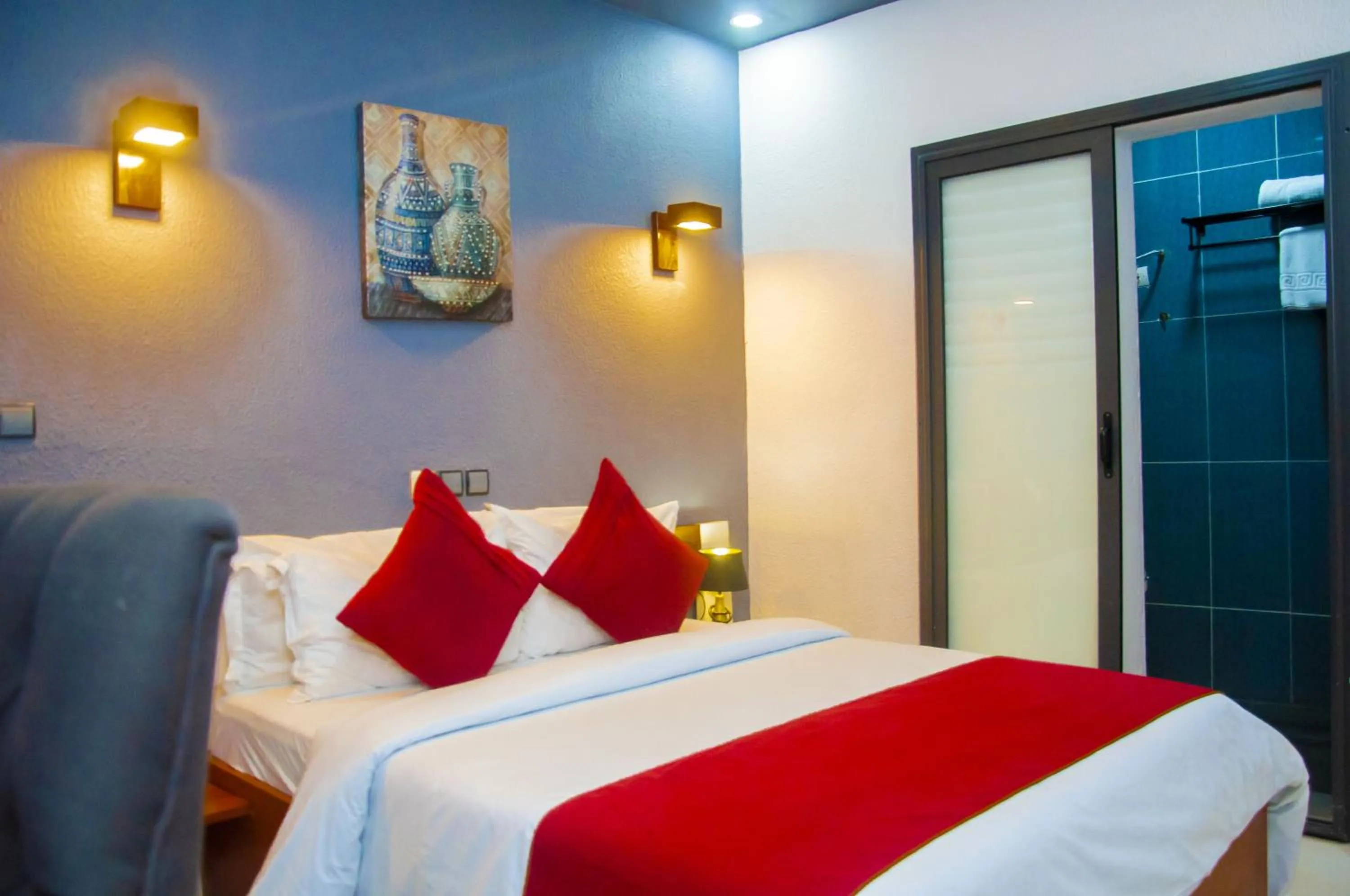 Bedroom, Bed in Hotel La Casa Cielo