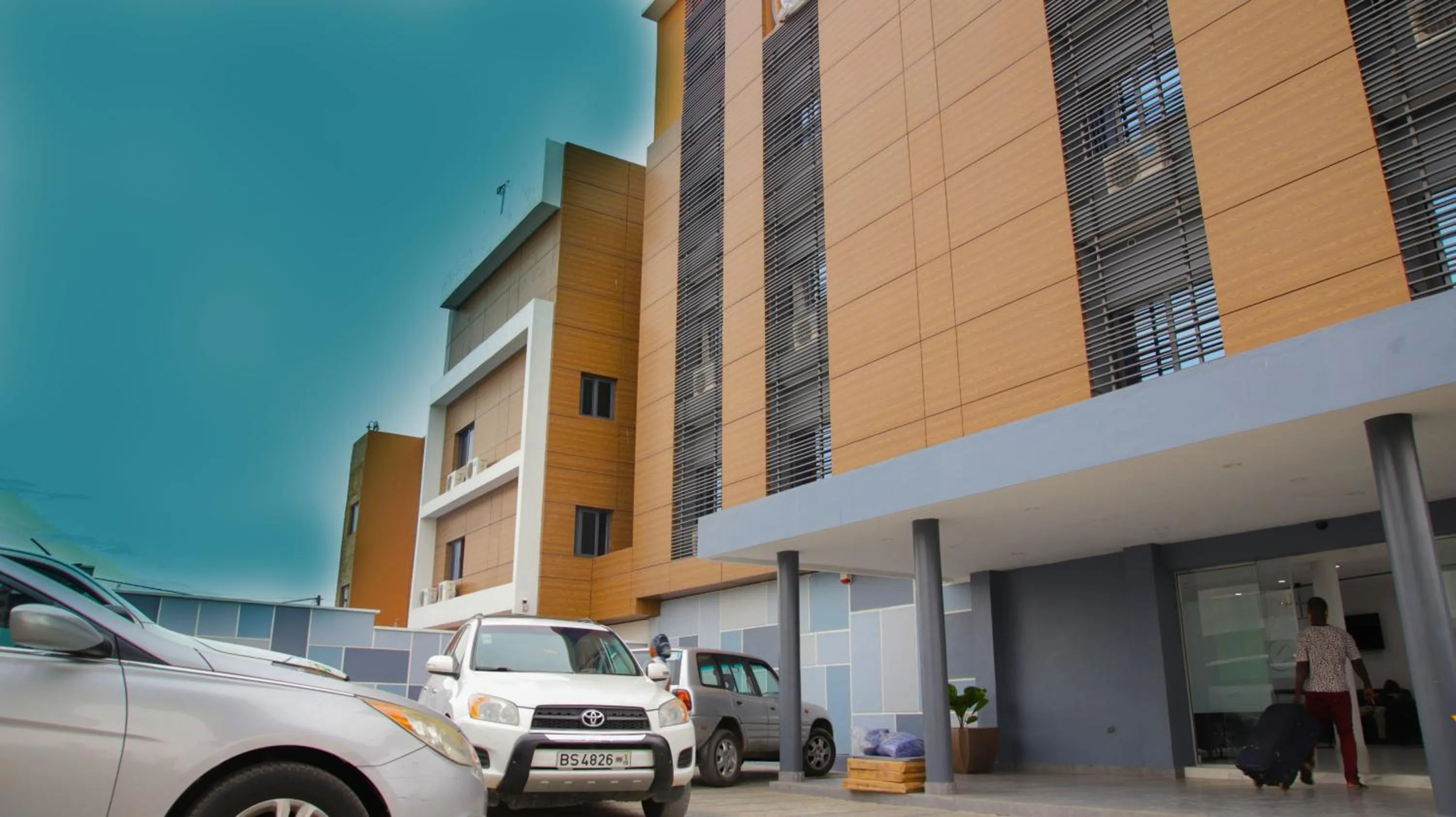 Property building in Hotel La Casa Cielo