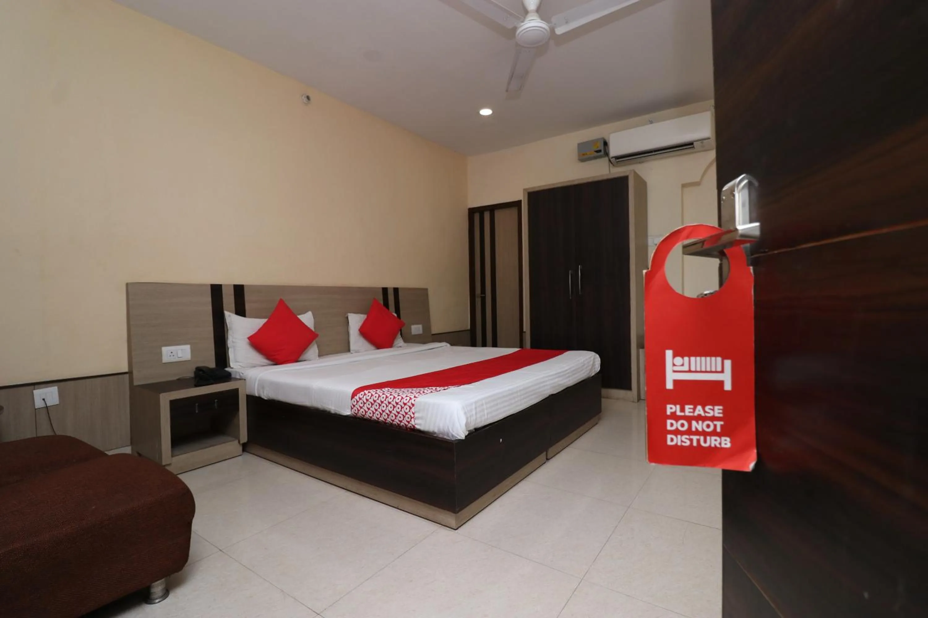 Bed in Central Hotel