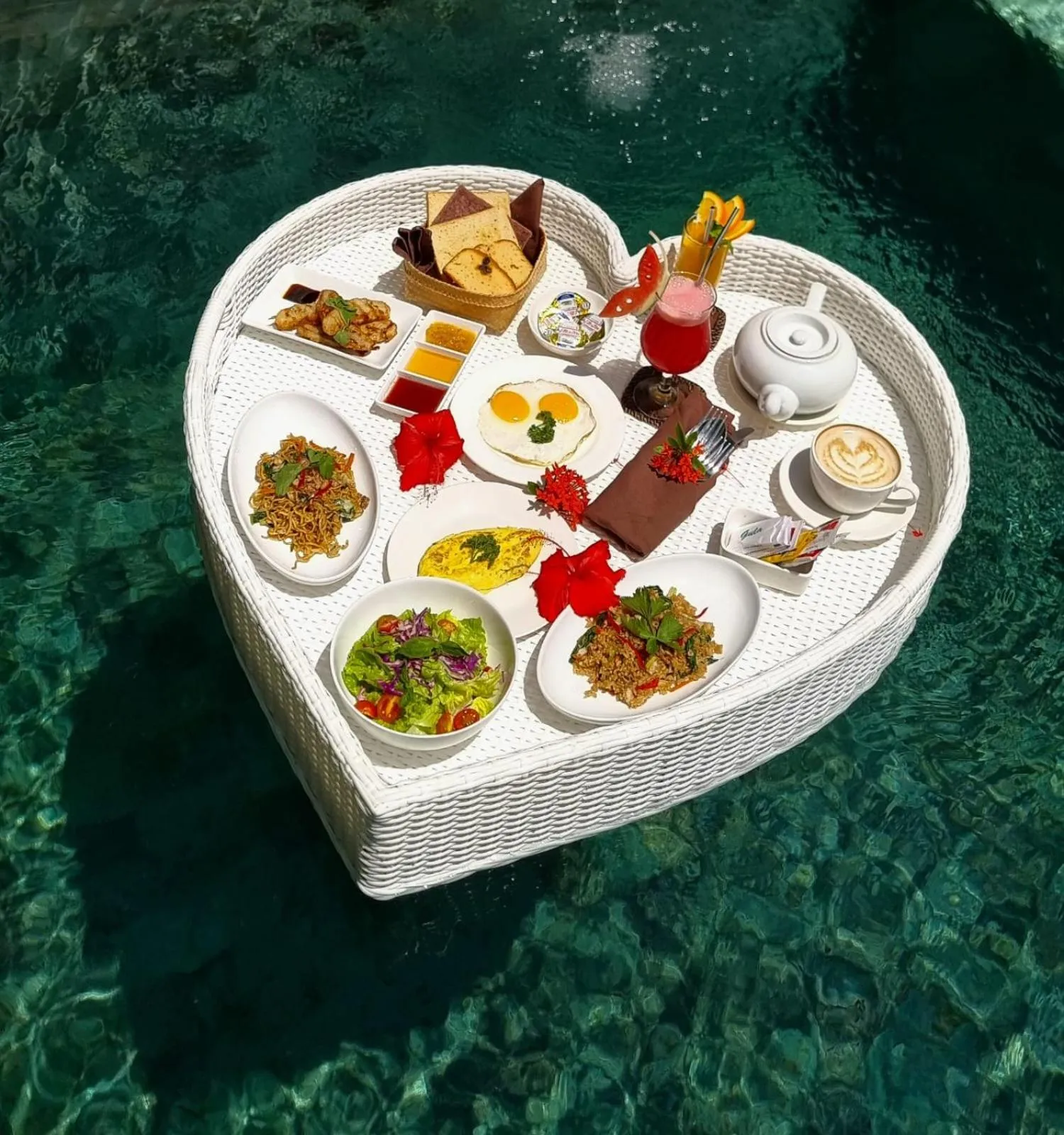 Breakfast in The Grand Villandra Resort Lovina