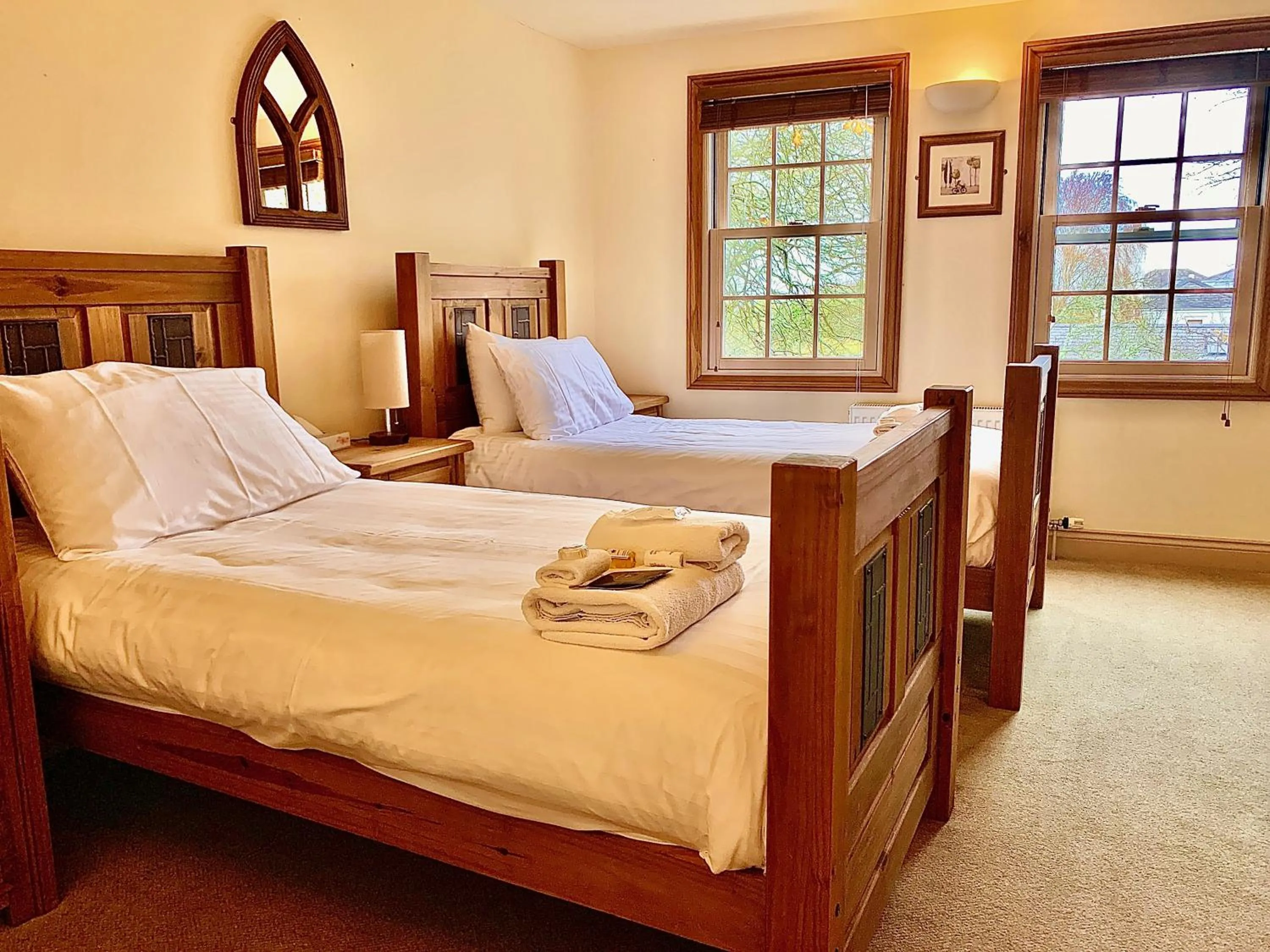 Bed in La Ville Hotel