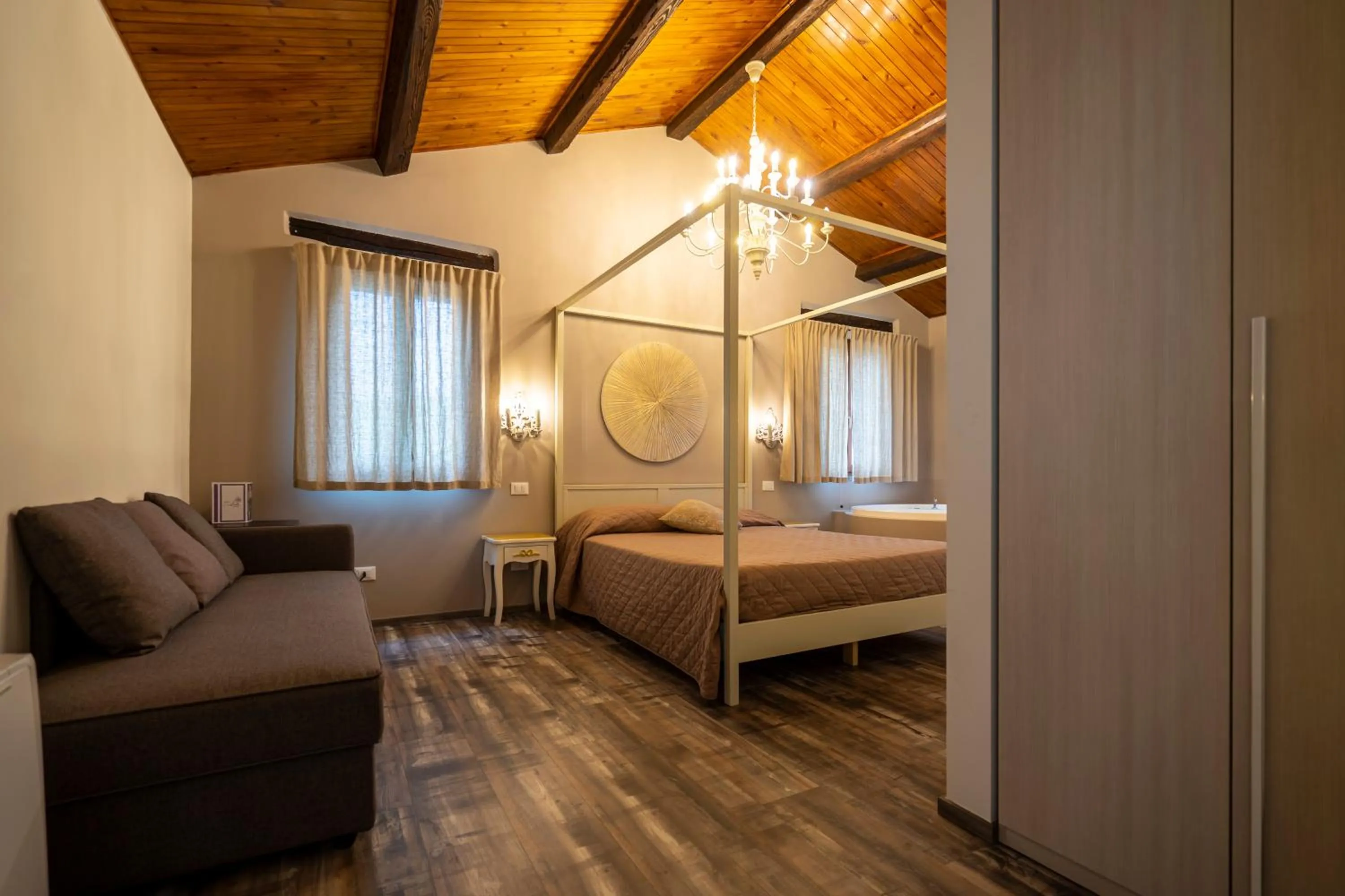 Bed in Villa Ca' Viola Rimini