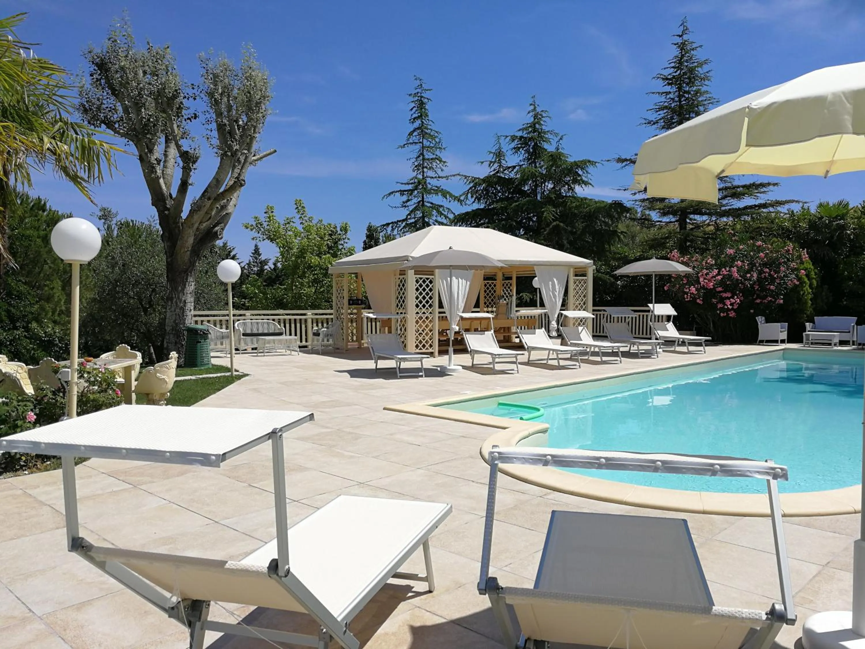 Patio in Villa Ca' Viola Rimini