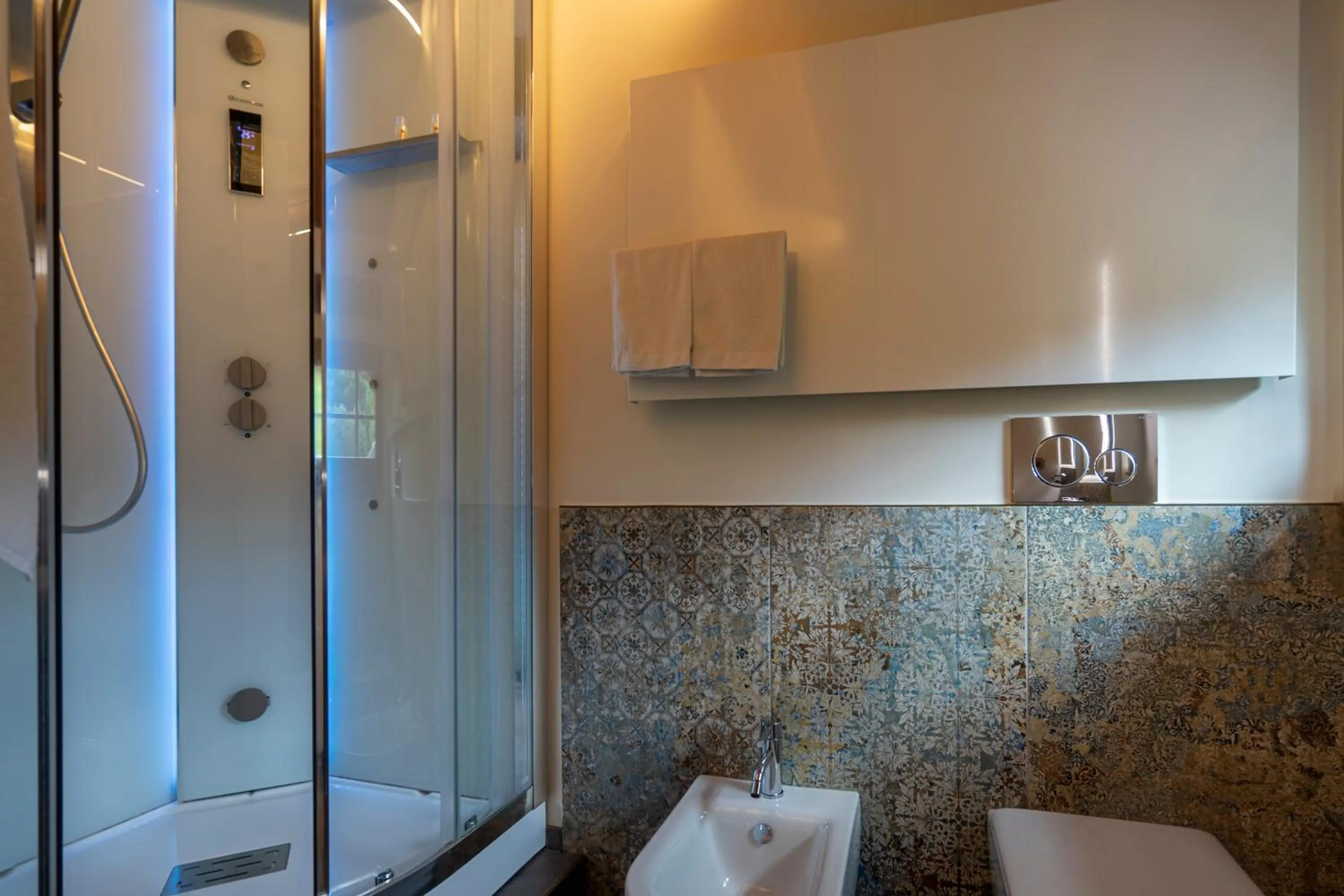 Shower in Villa Ca' Viola Rimini