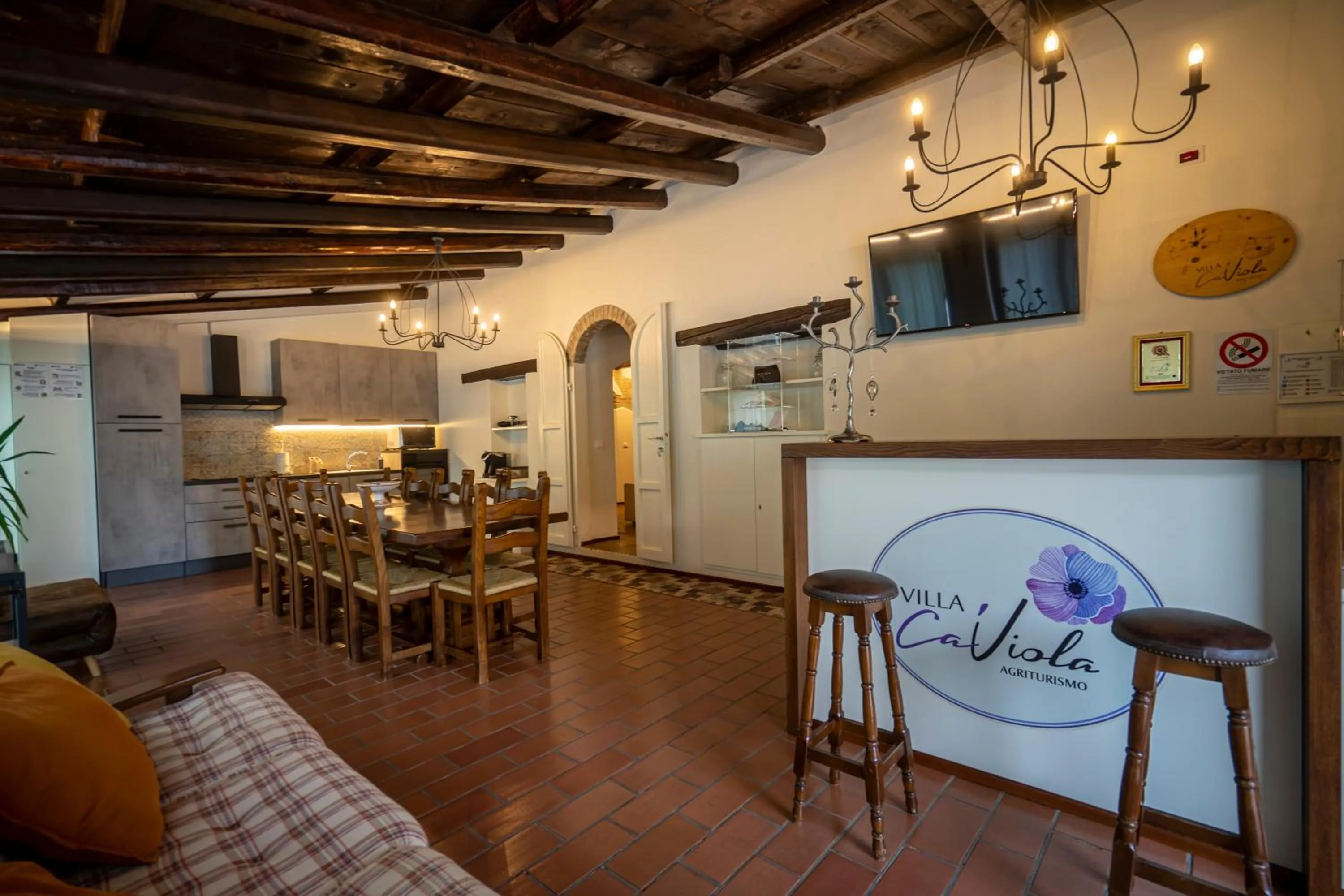 TV and multimedia in Villa Ca' Viola Rimini