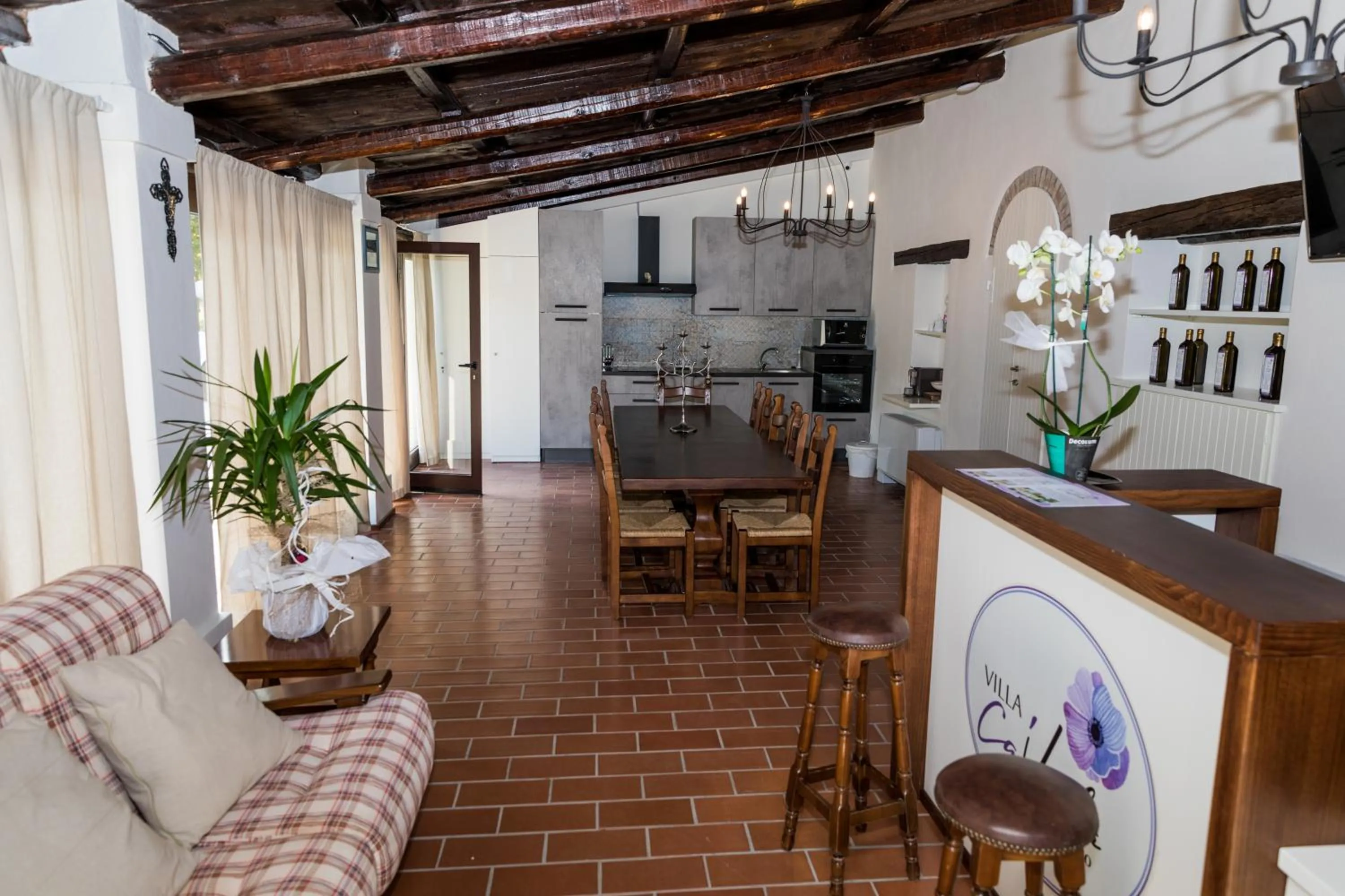 Living room in Villa Ca' Viola Rimini
