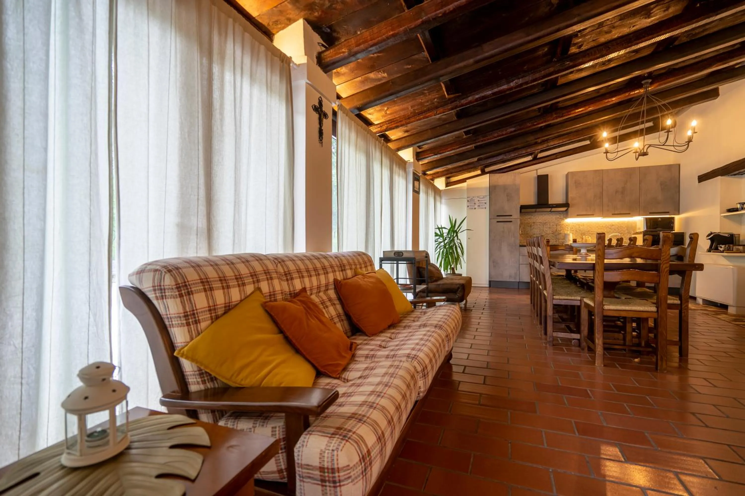 Kitchen or kitchenette in Villa Ca' Viola Rimini