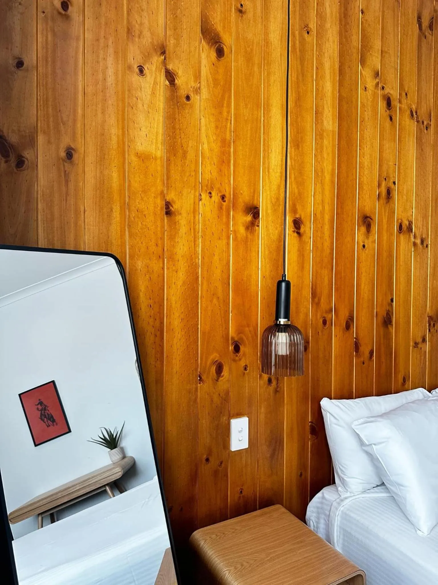 Bed in The Sherwood Hotel