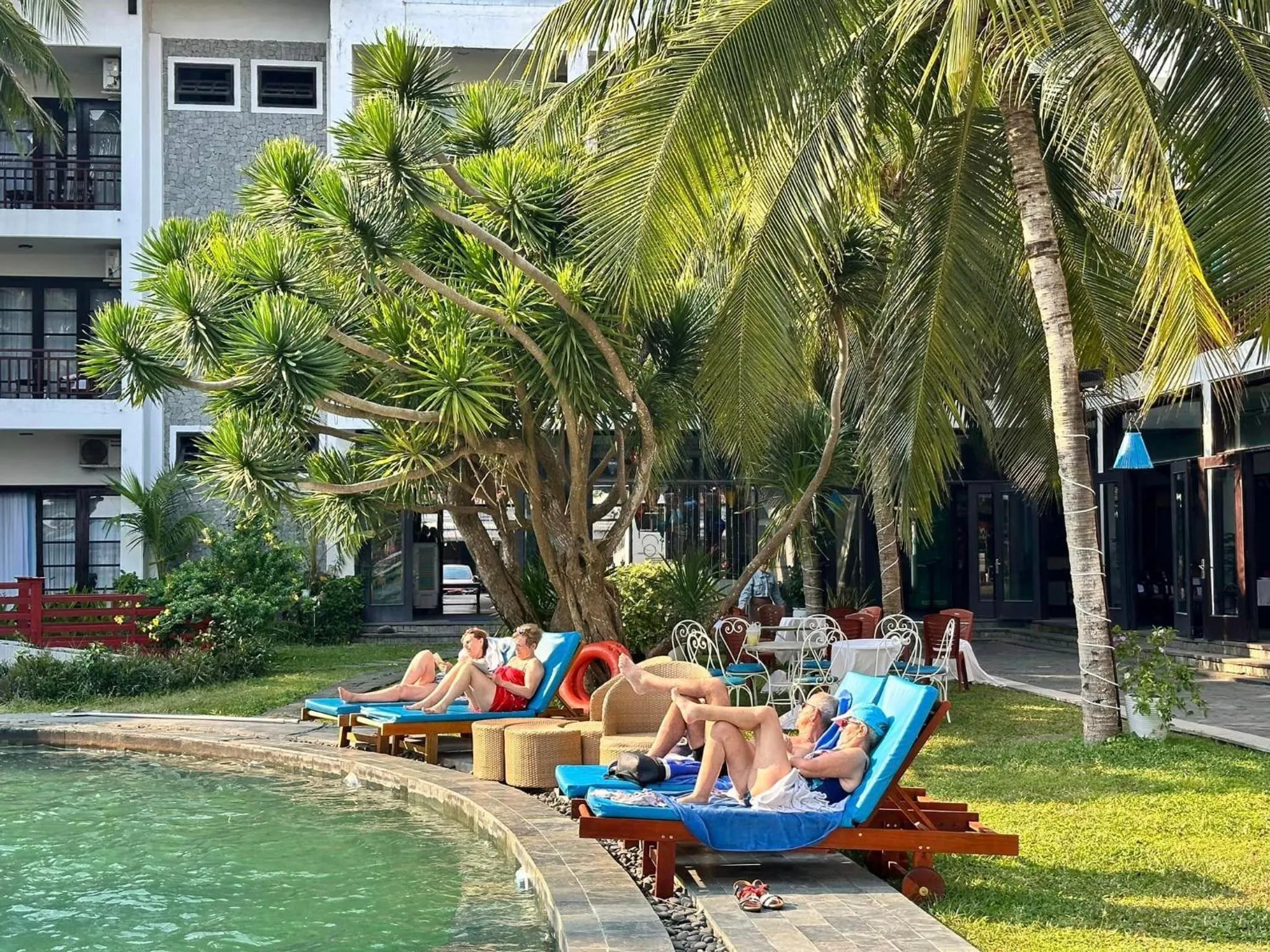 Garden view in River Beach Resort & Residences