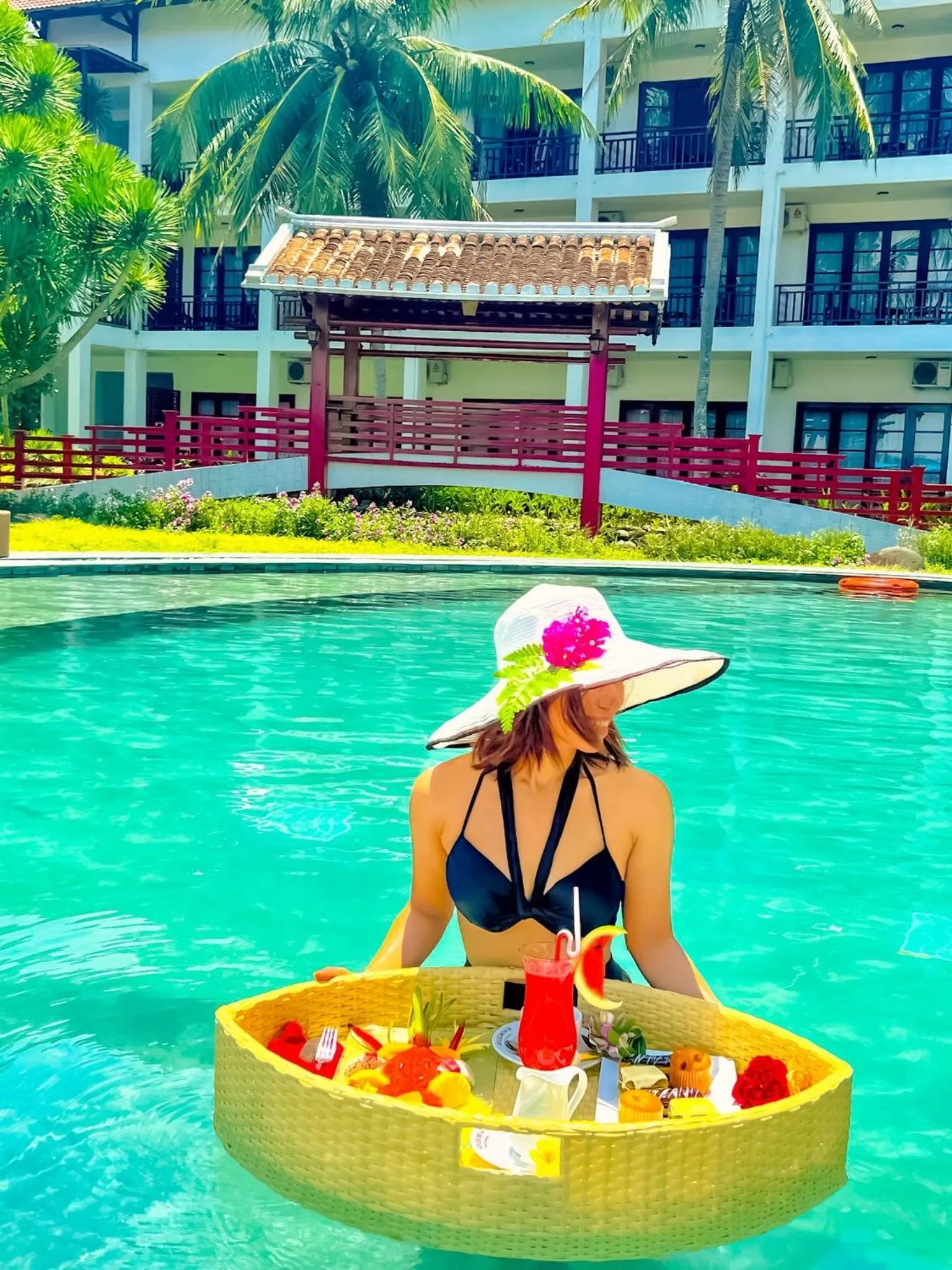 Garden view in River Beach Resort & Residences