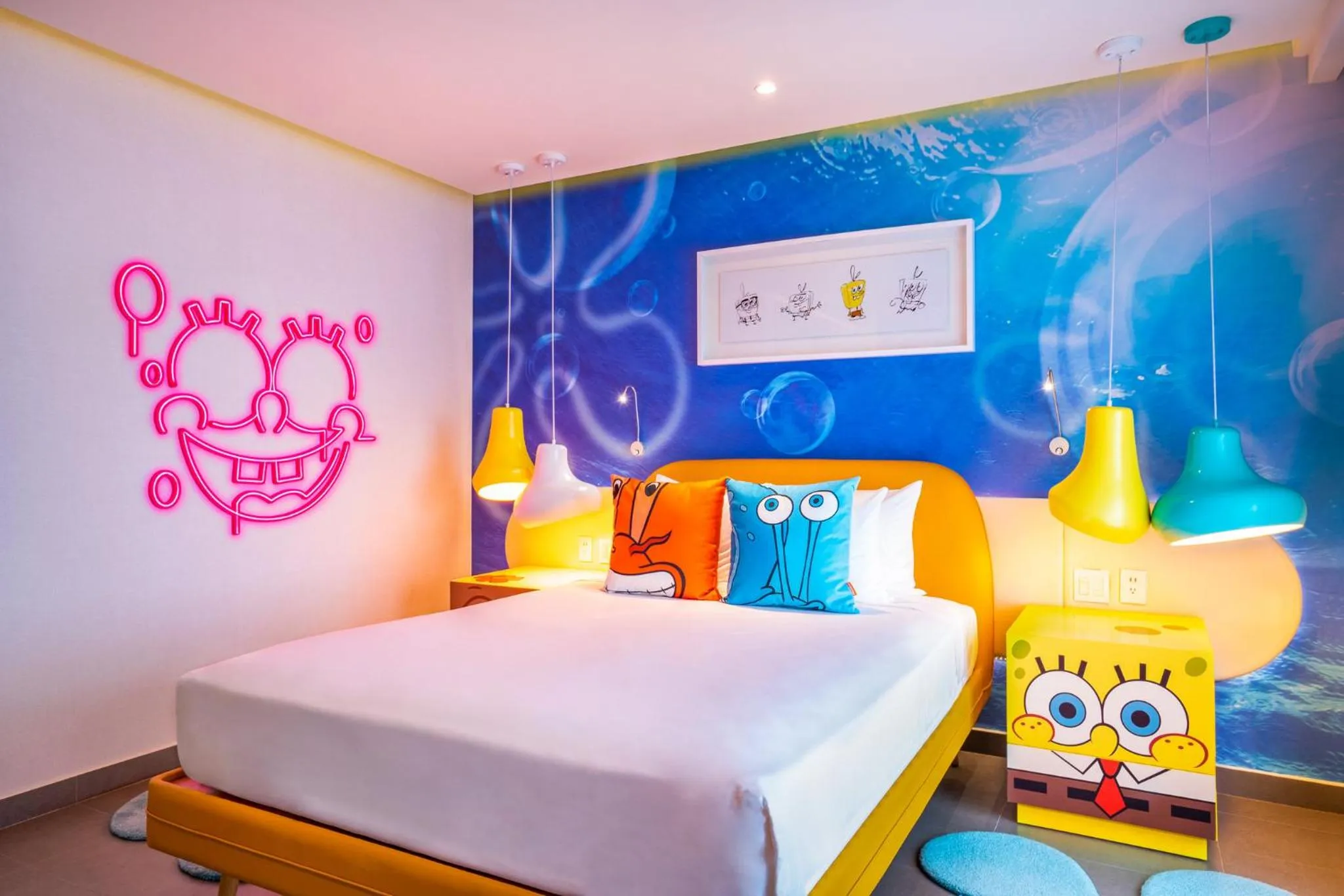 Bedroom, Bed in Nickelodeon Hotels & Resorts Riviera Maya - Gourmet All Inclusive by Karisma