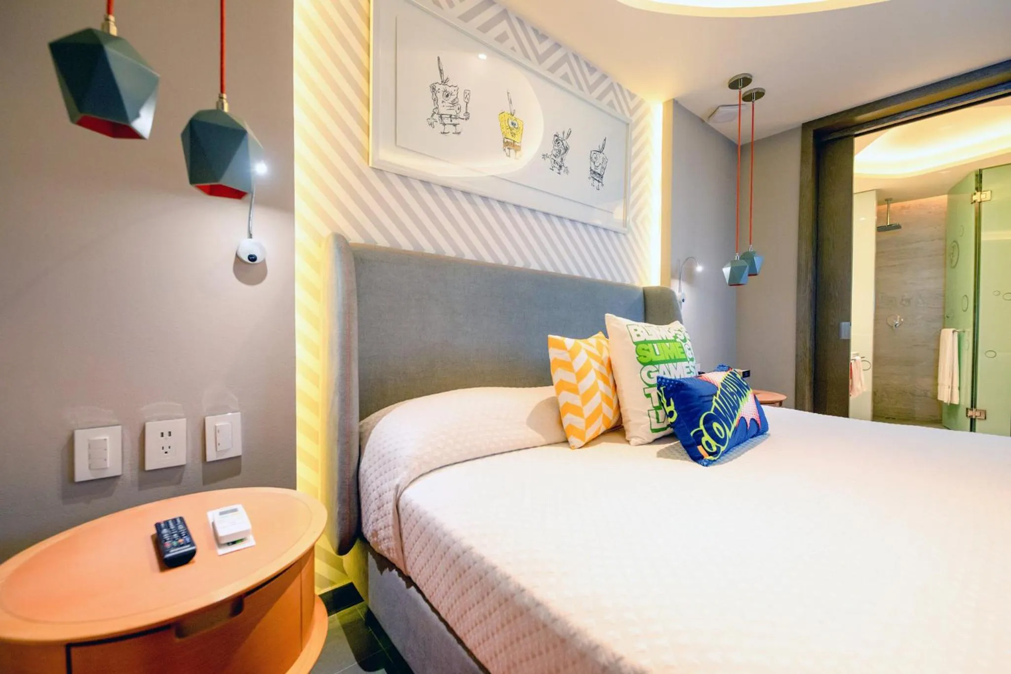 Bedroom, Bed in Nickelodeon Hotels & Resorts Riviera Maya - Gourmet All Inclusive by Karisma