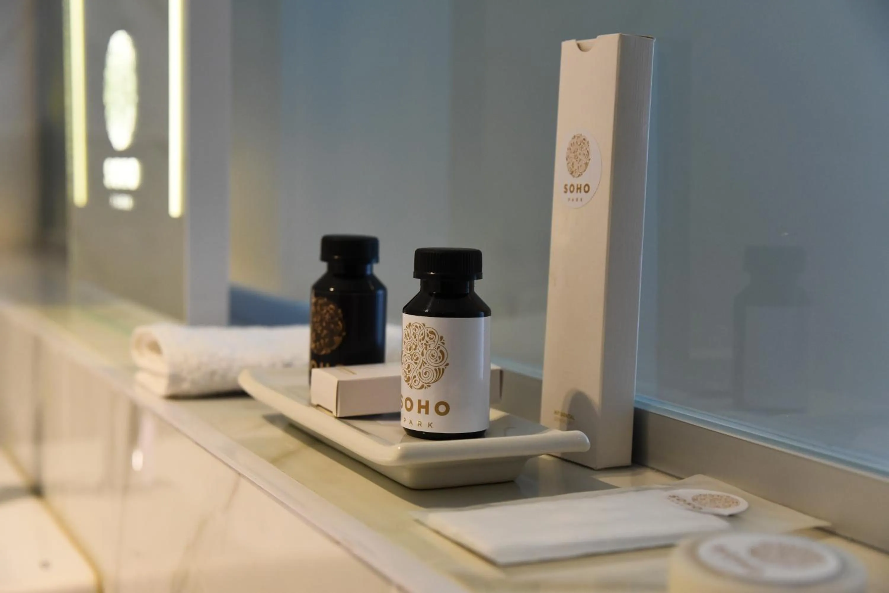 Bathroom in Hotel Soho Suites