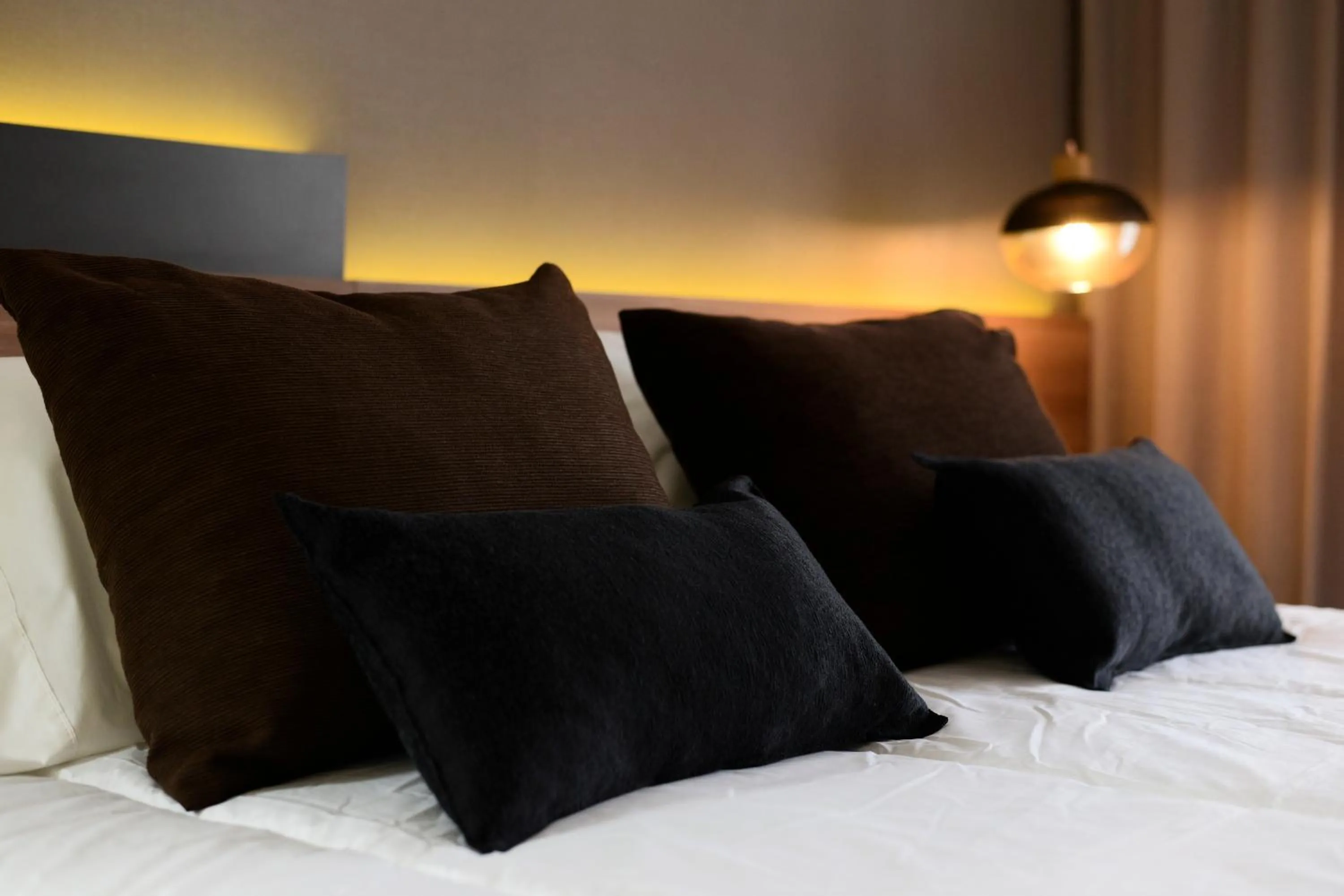 Bed in Hotel Soho Suites