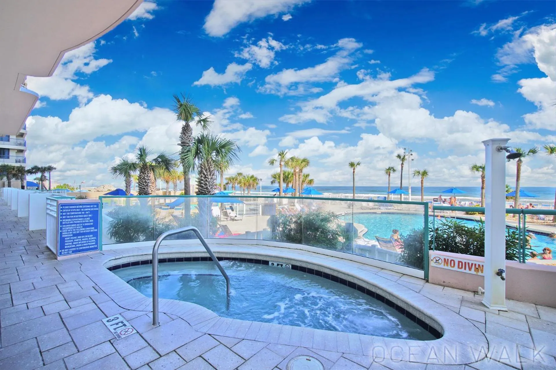 Swimming pool in Beachfront Bliss at Ocean Walk Resort - Unit 1701