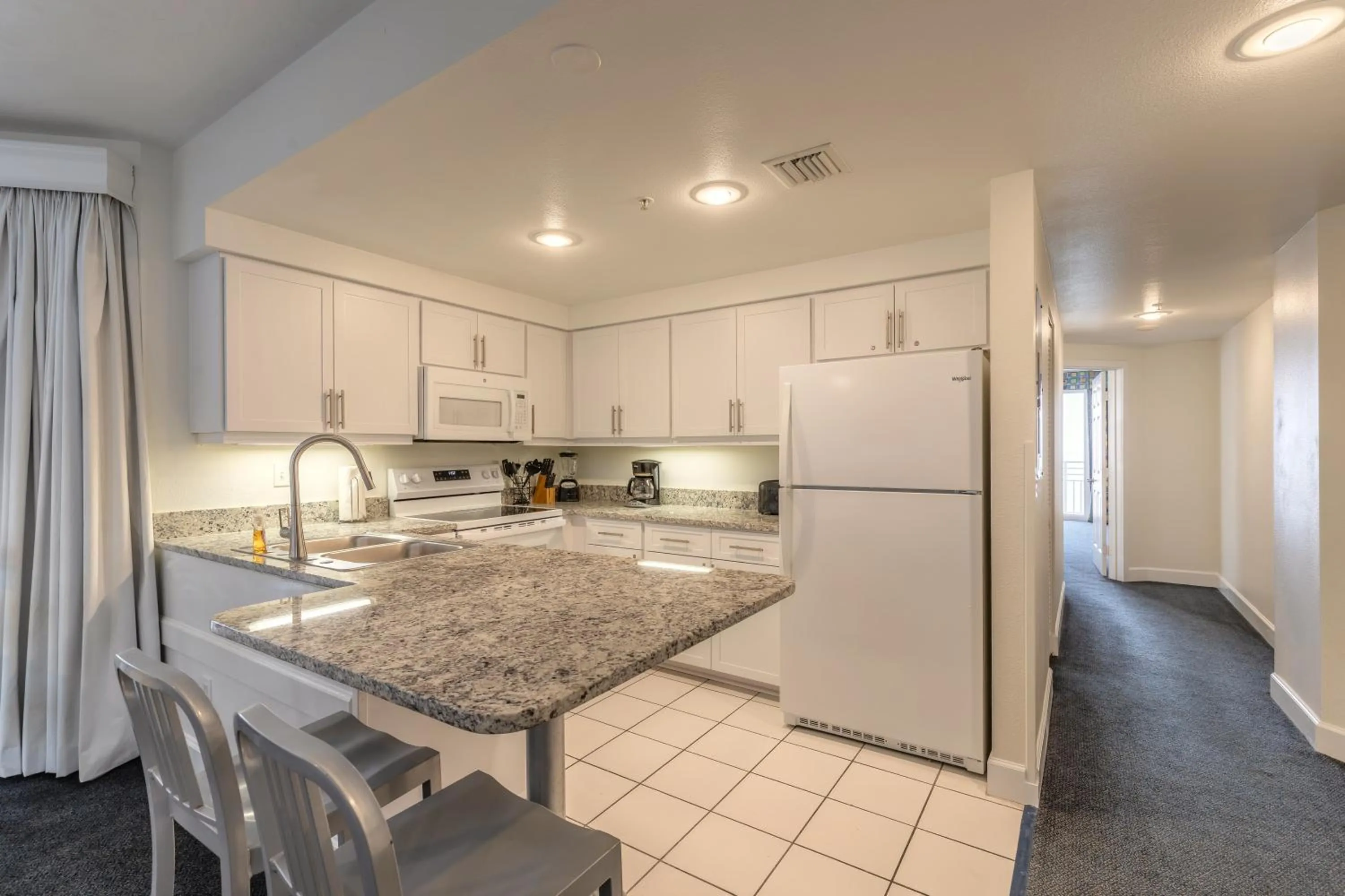 Kitchen or kitchenette in Beachfront Bliss at Ocean Walk Resort - Unit 1701
