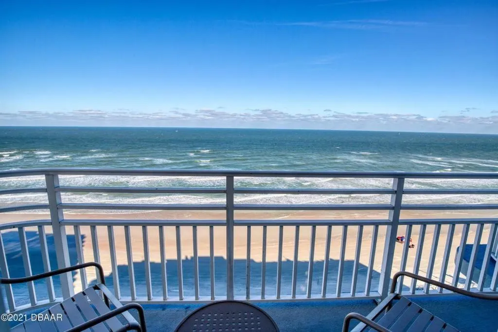 Balcony/Terrace in Beachfront Bliss at Ocean Walk Resort - Unit 1701