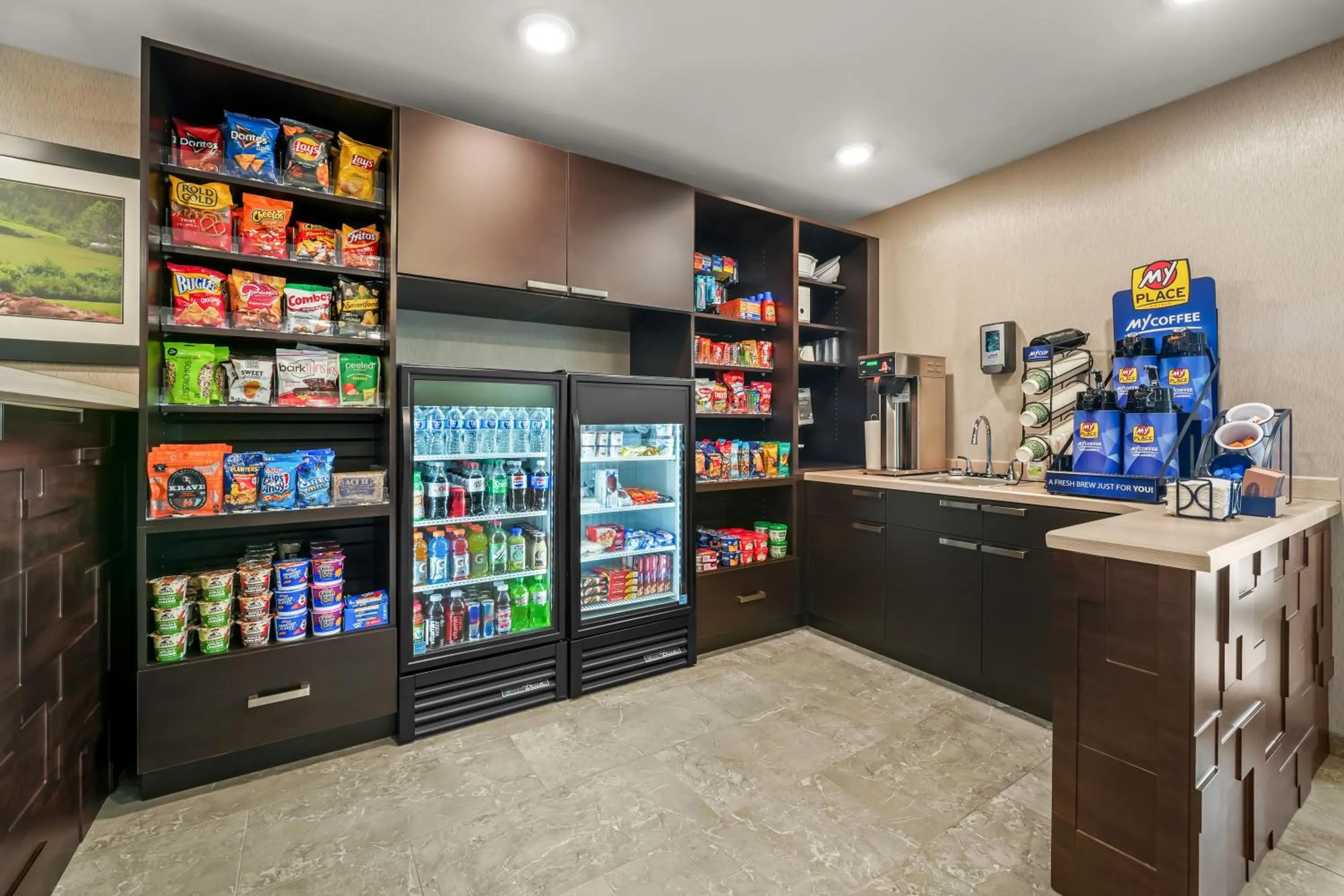 Lobby or reception in My Place Hotel-Beatrice, NE