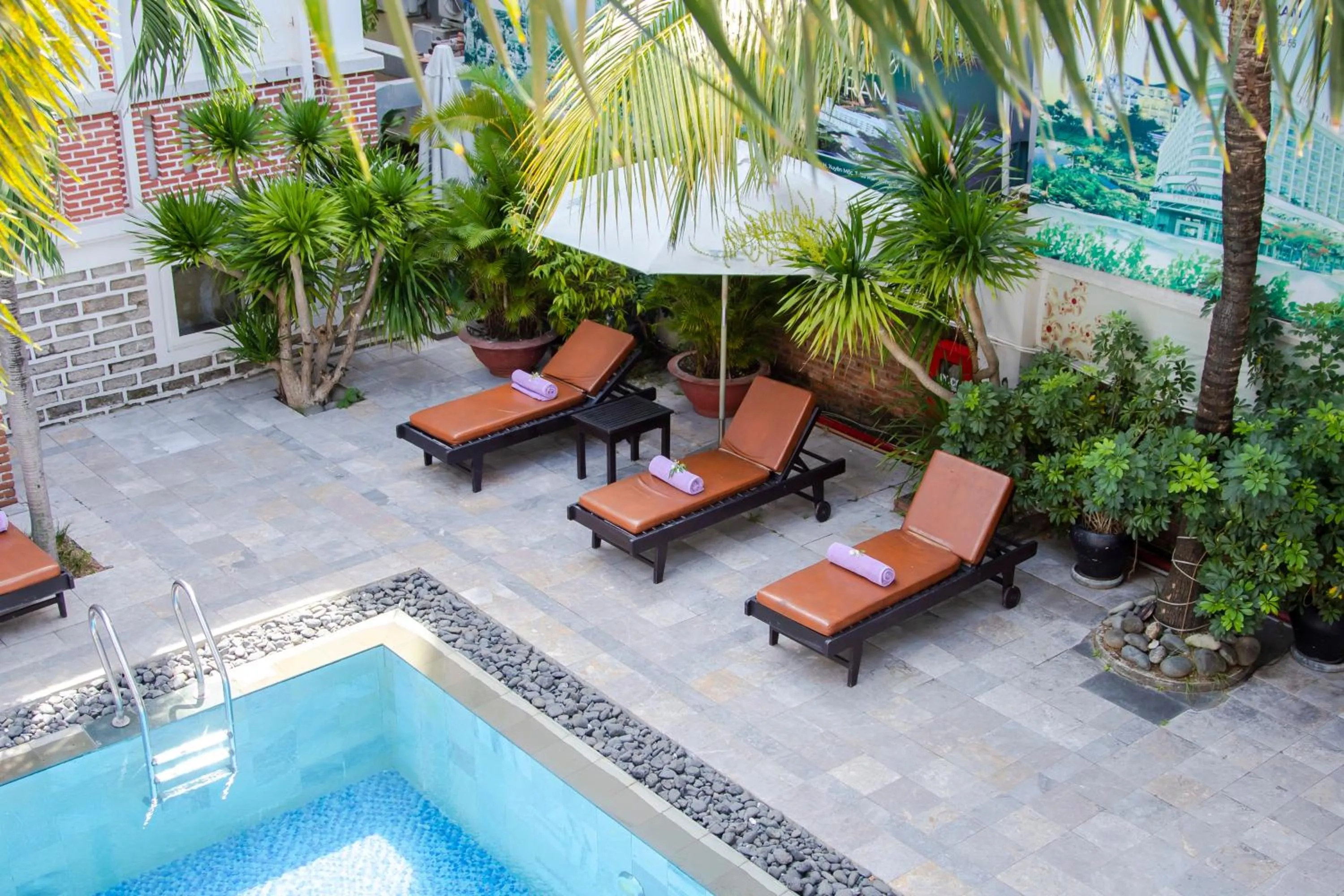 Swimming pool in TTC Hotel - Hoi An