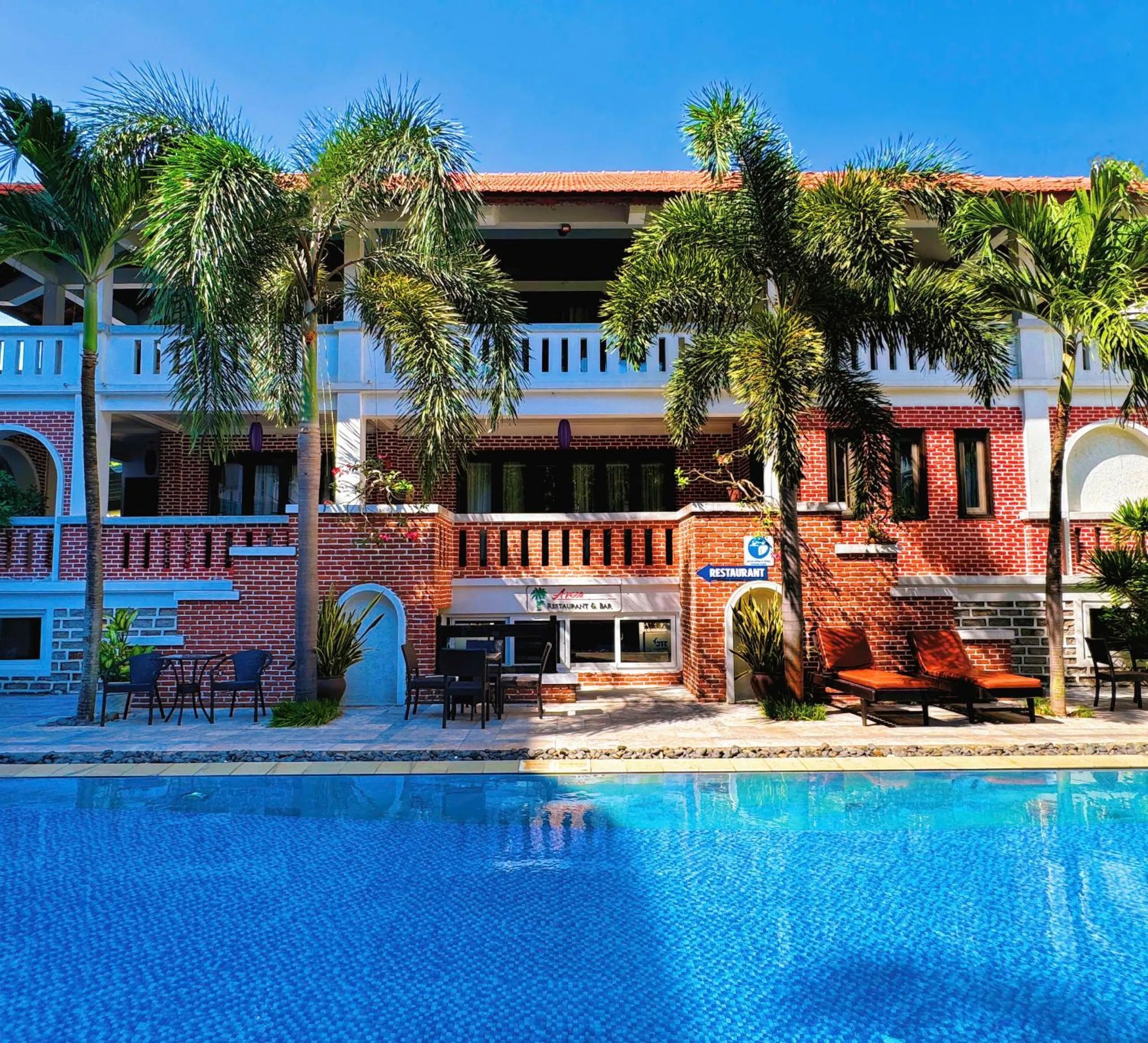 Swimming pool in TTC Hotel - Hoi An