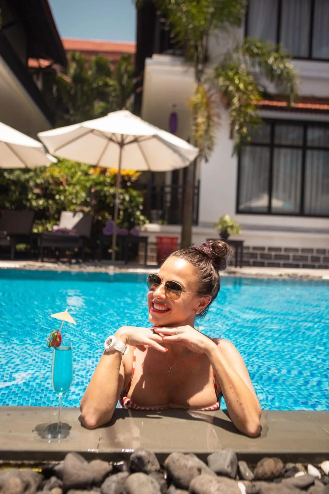 Swimming pool in TTC Hotel - Hoi An