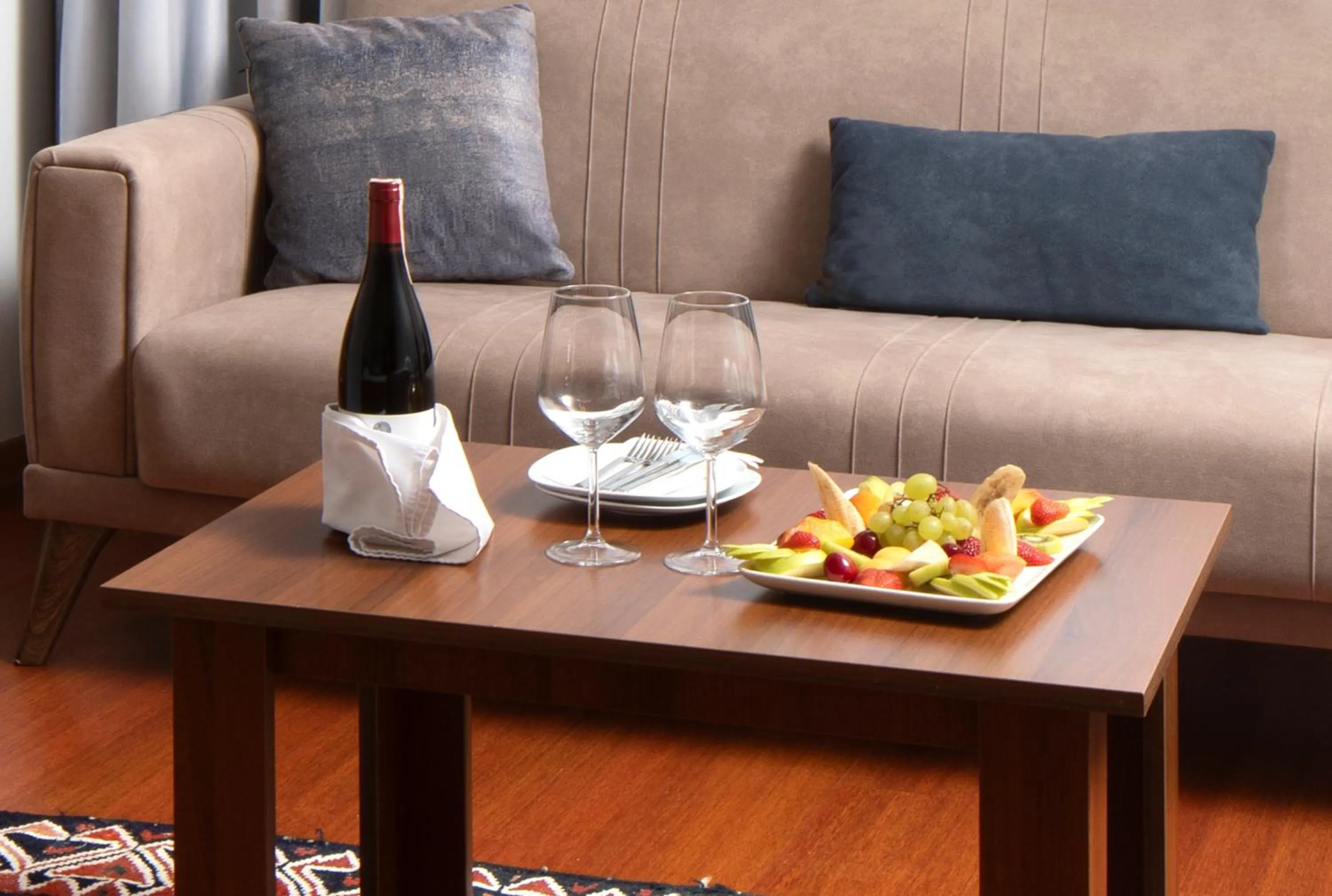 Seating area in Sultanahmet Enjoyer Suites