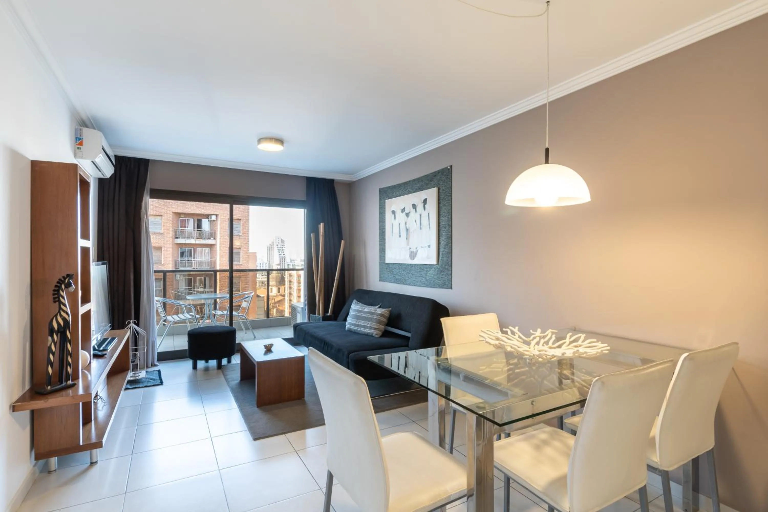 Living room in AT Suites