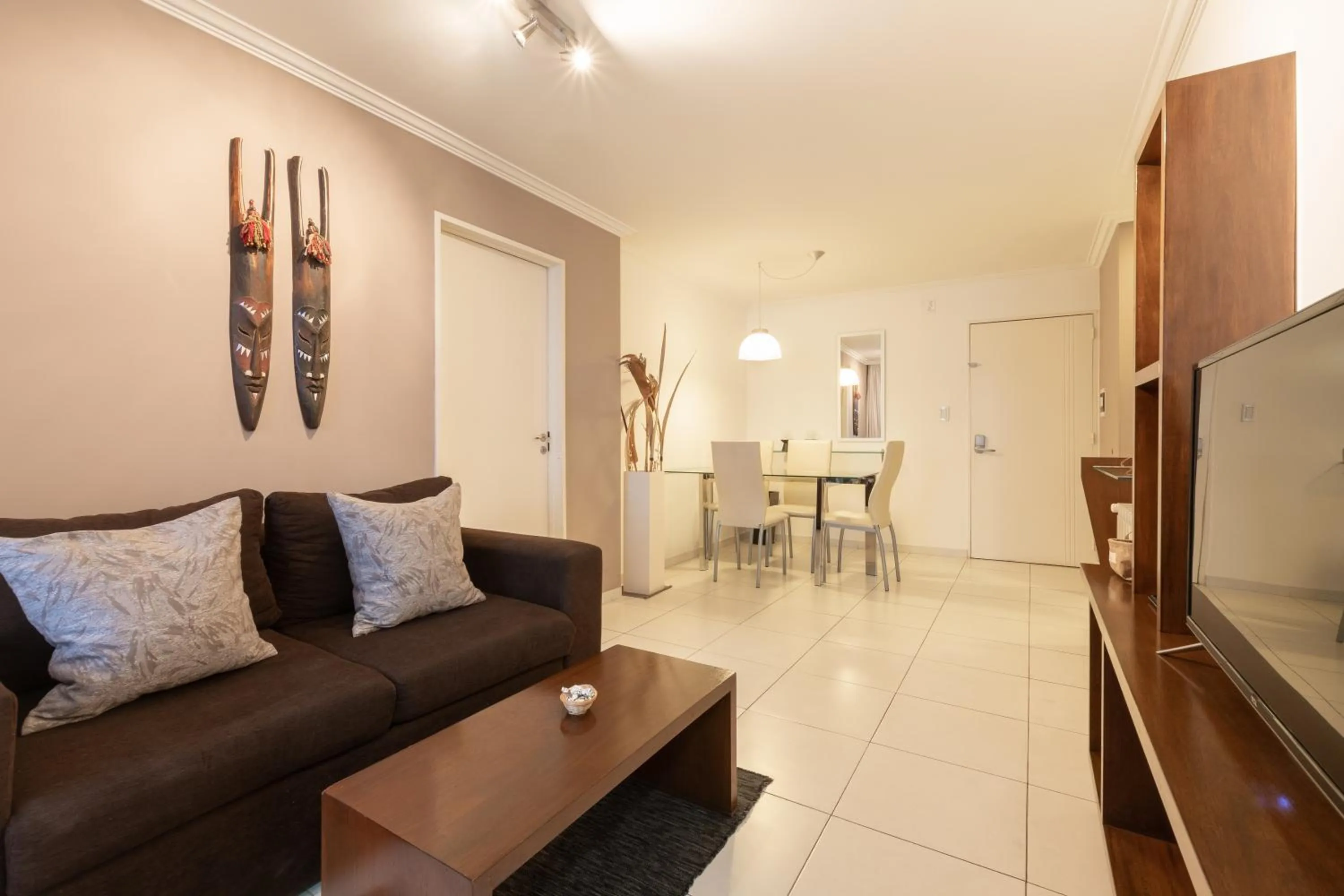 Living room in AT Suites