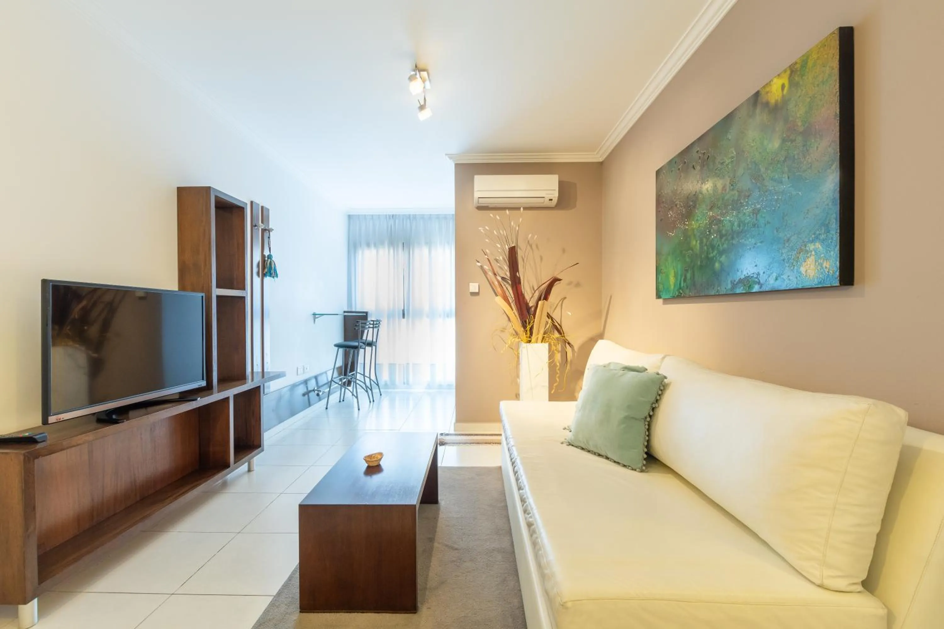 Living room in AT Suites