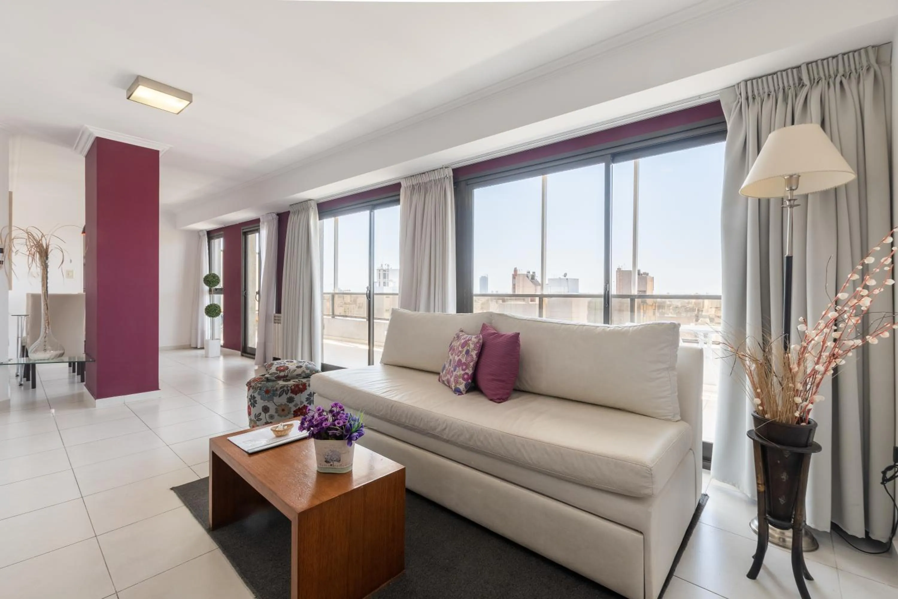 Living room in AT Suites