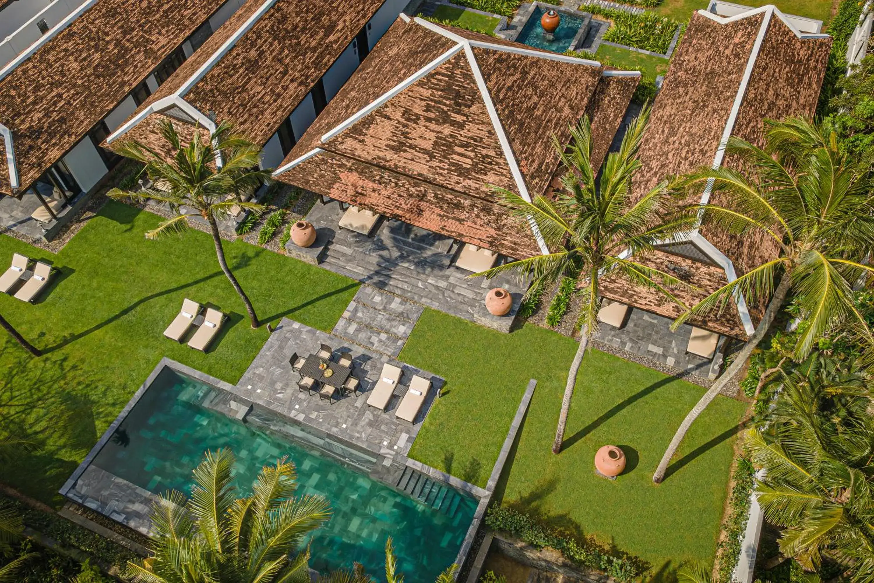 Three Bedroom Garden Pool Villa - Room Rate inclusive of breakfast for 2 adults pr bedroom in Four Seasons The Nam Hai, Hoi An, Vietnam Three Bedroom Garden Pool Villa - Room Rate inclusive of breakfast for 2 adults pr bedroom in Four Seasons The Nam Hai, Hoi An, Vietnam