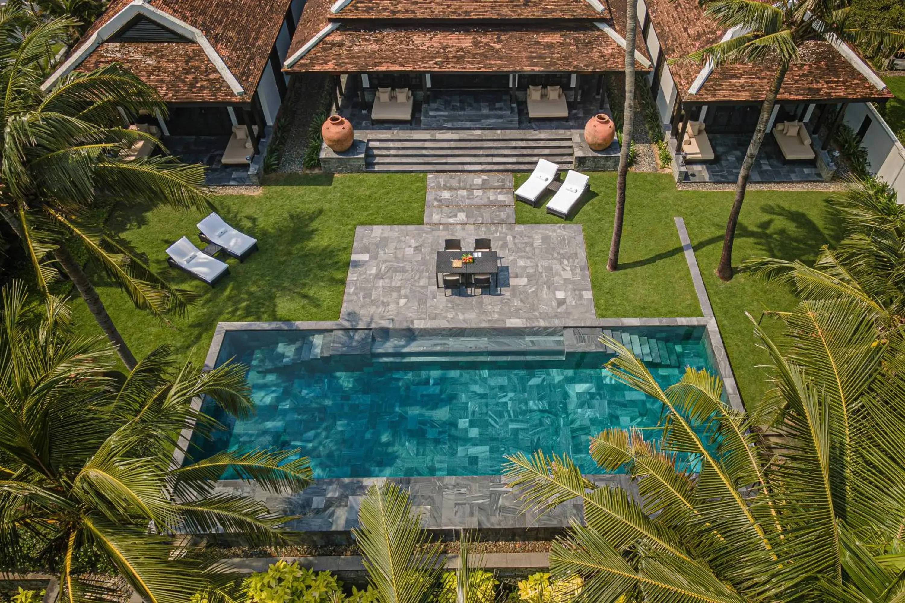 Two Bedroom Garden Pool Villa - Room Rate inclusive of breakfast for 2 adults per bedroom in Four Seasons The Nam Hai, Hoi An, Vietnam Two Bedroom Garden Pool Villa - Room Rate inclusive of breakfast for 2 adults per bedroom in Four Seasons The Nam Hai, Hoi An, Vietnam