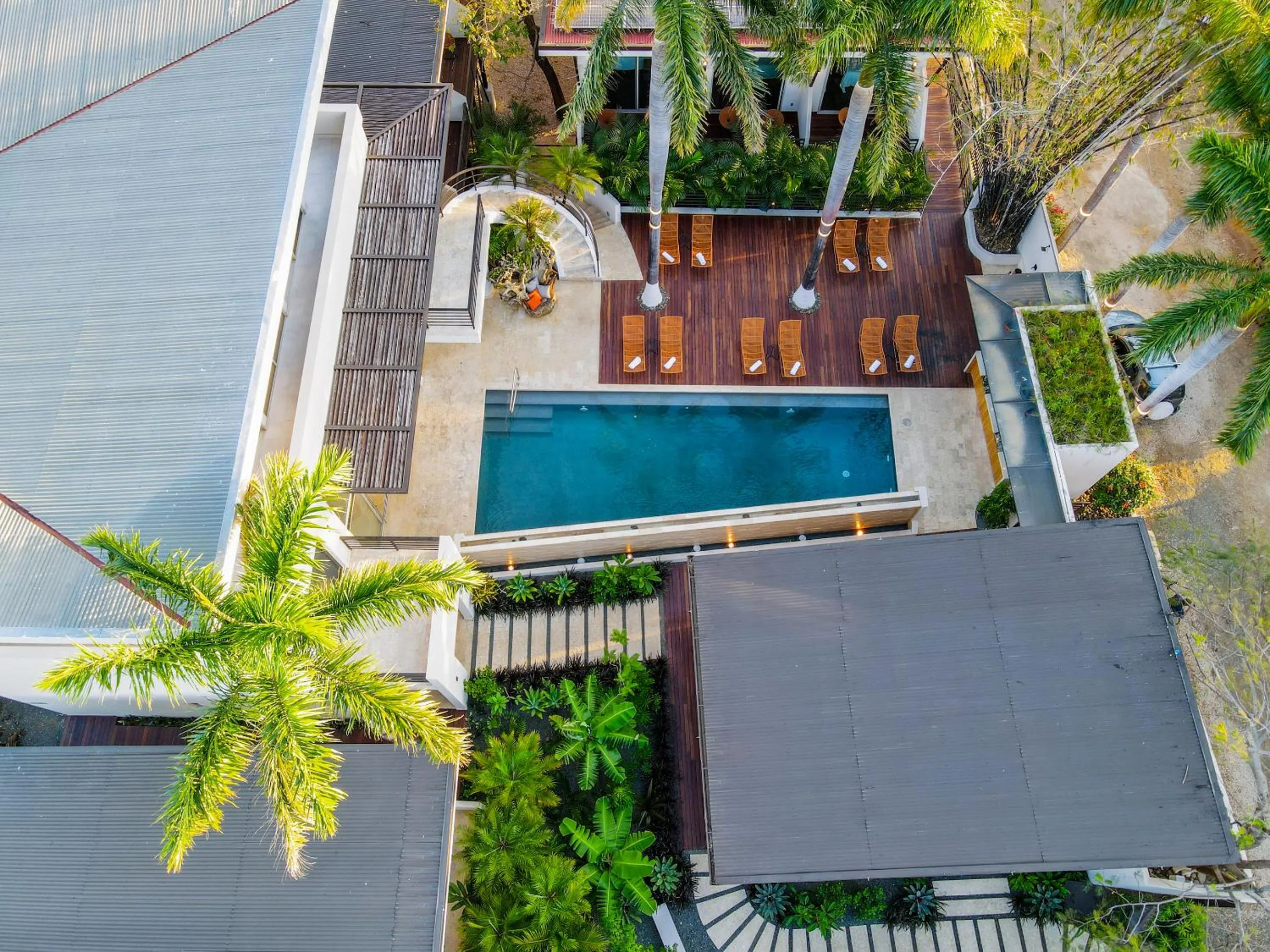 Bird's eye view in Mother Earth Luxury Boutique Hotel, Restaurant & Spa