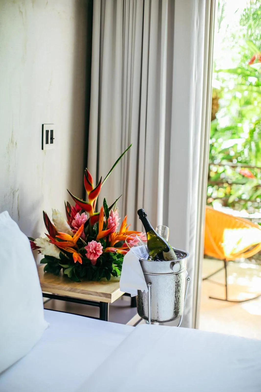 room service in Mother Earth Luxury Boutique Hotel, Restaurant & Spa