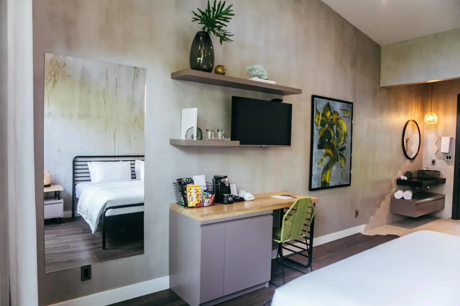 King Room with Pool View in Mother Earth Luxury Boutique Hotel, Restaurant & Spa King Room with Pool View in Mother Earth Luxury Boutique Hotel, Restaurant & Spa