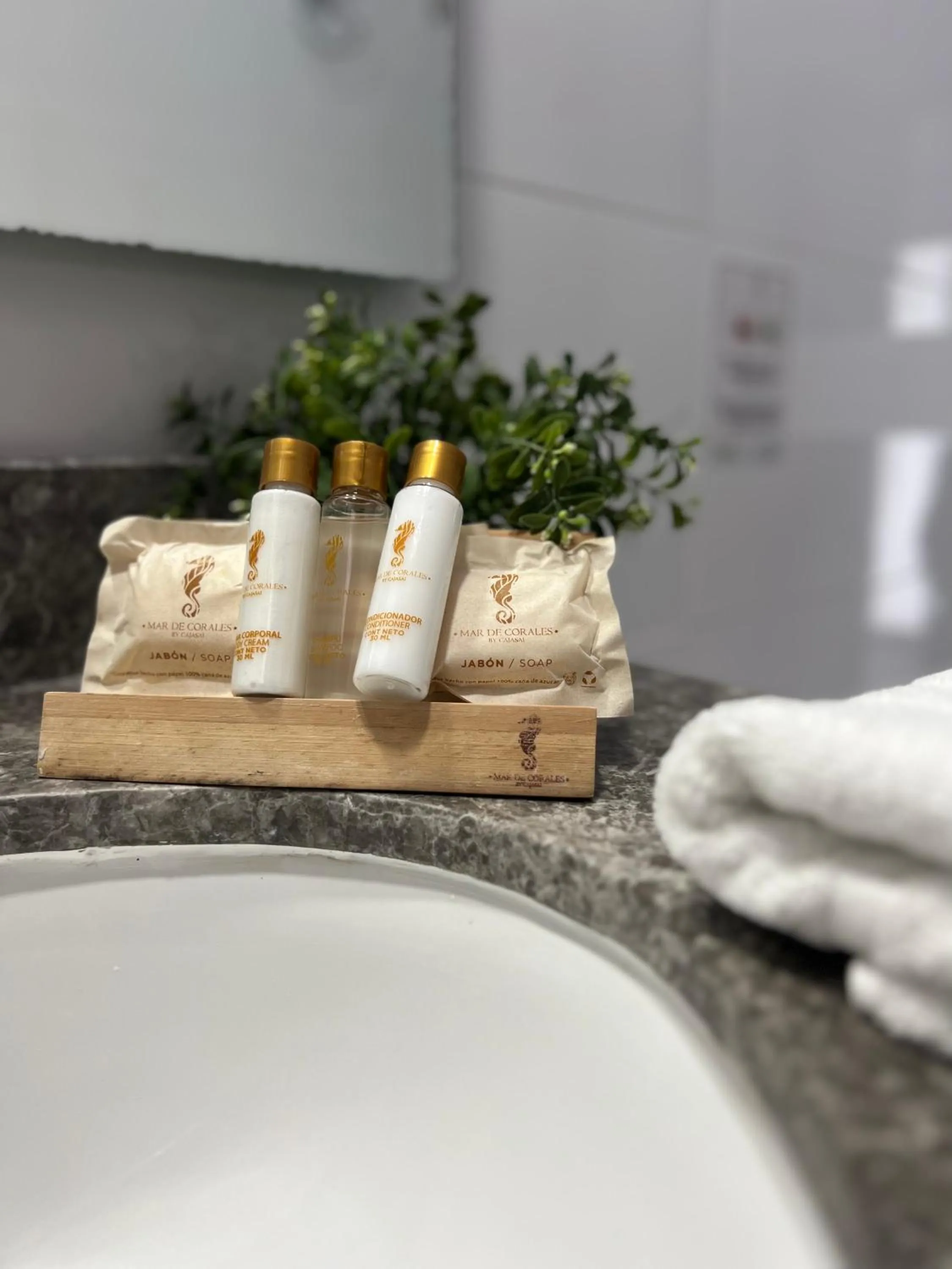 Bathroom in Hotel Mar de Corales By CAJASAI