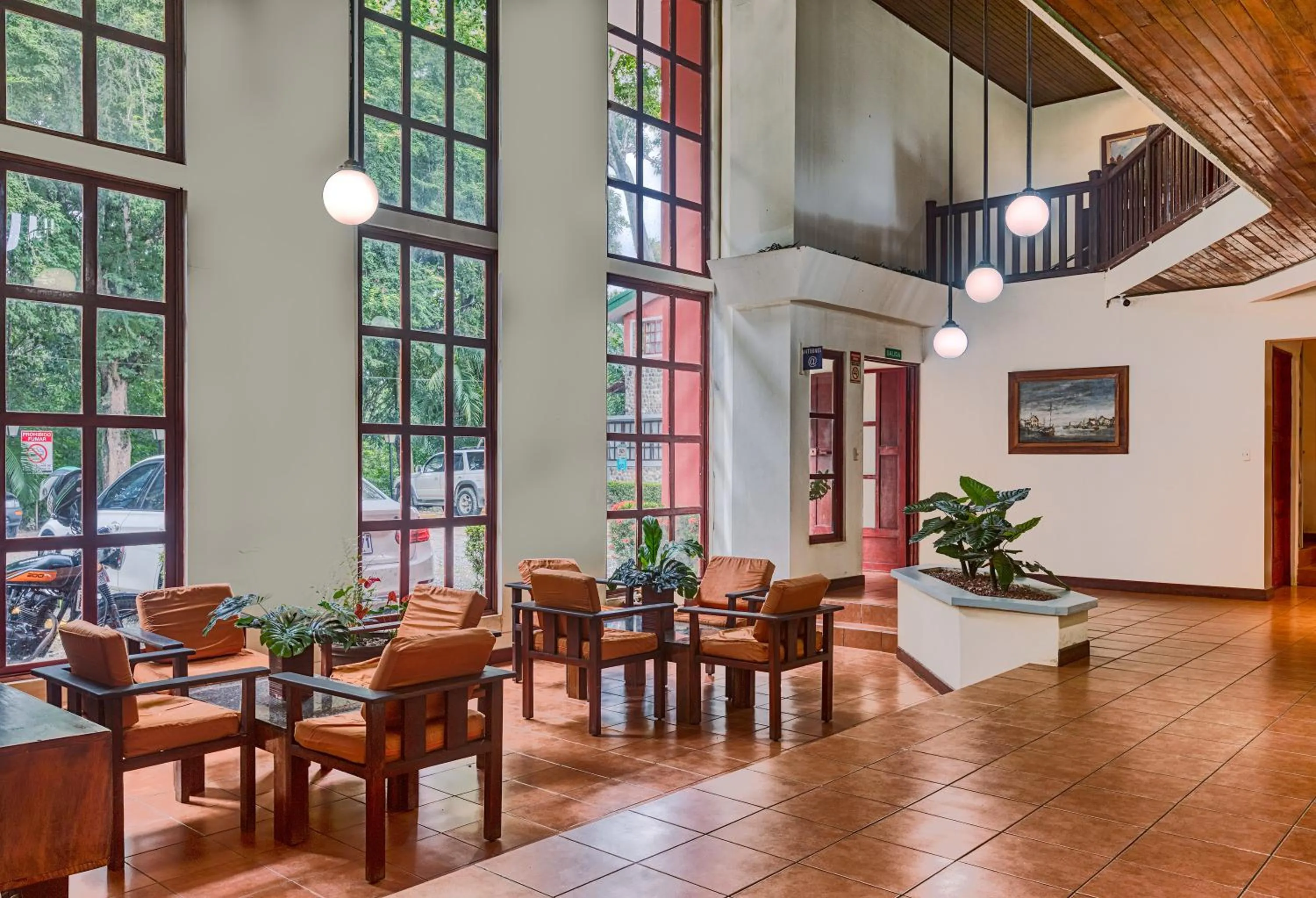 Lobby or reception in Hotel Playa Bejuco