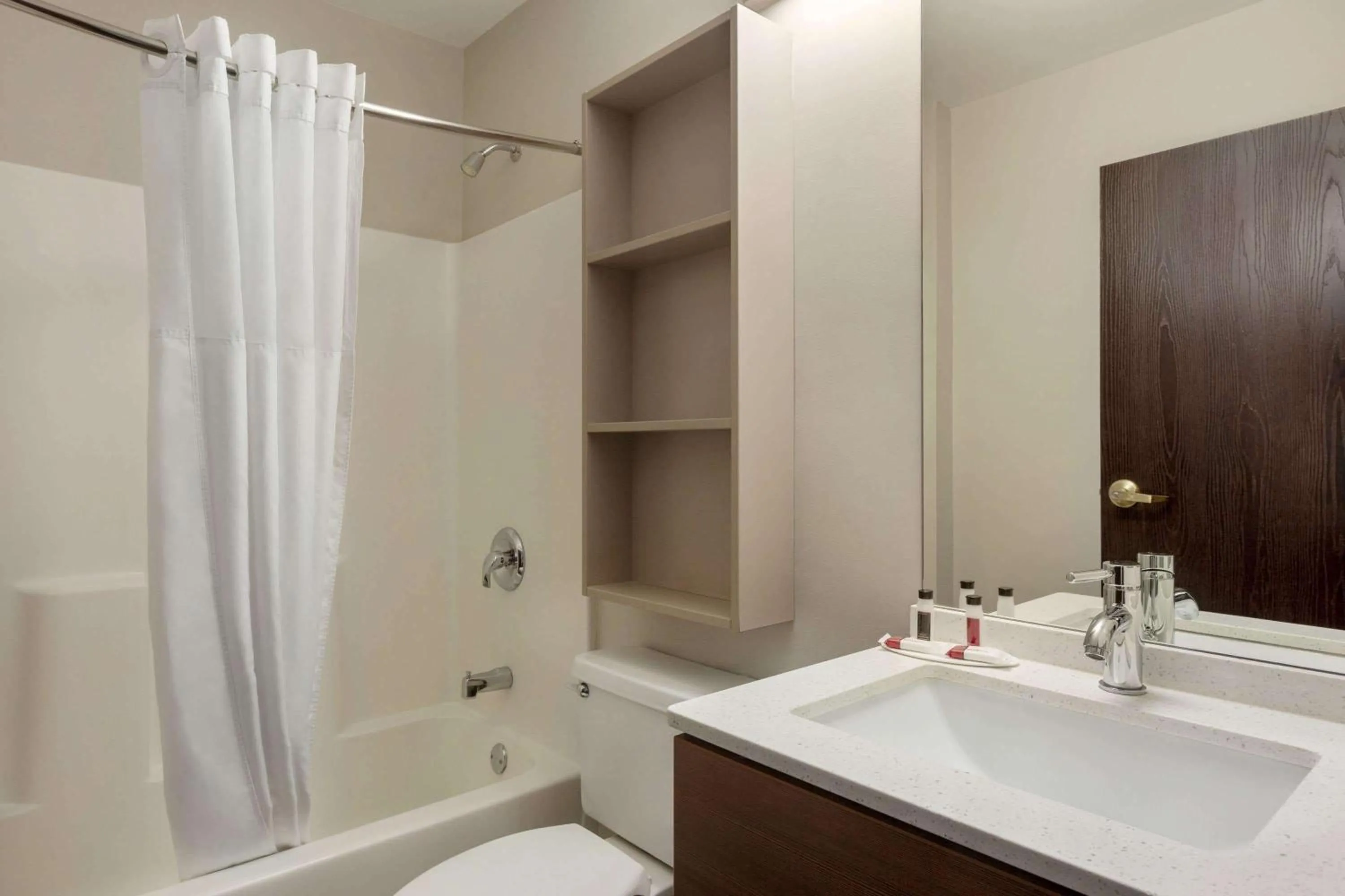 Bathroom in Microtel Inn & Suites by Wyndham