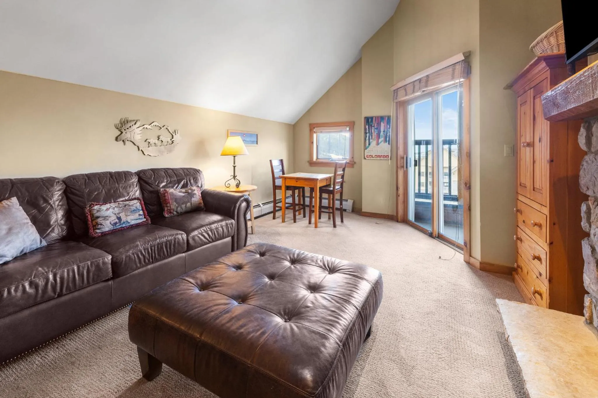 Living room in River Run Village by Vail Resorts