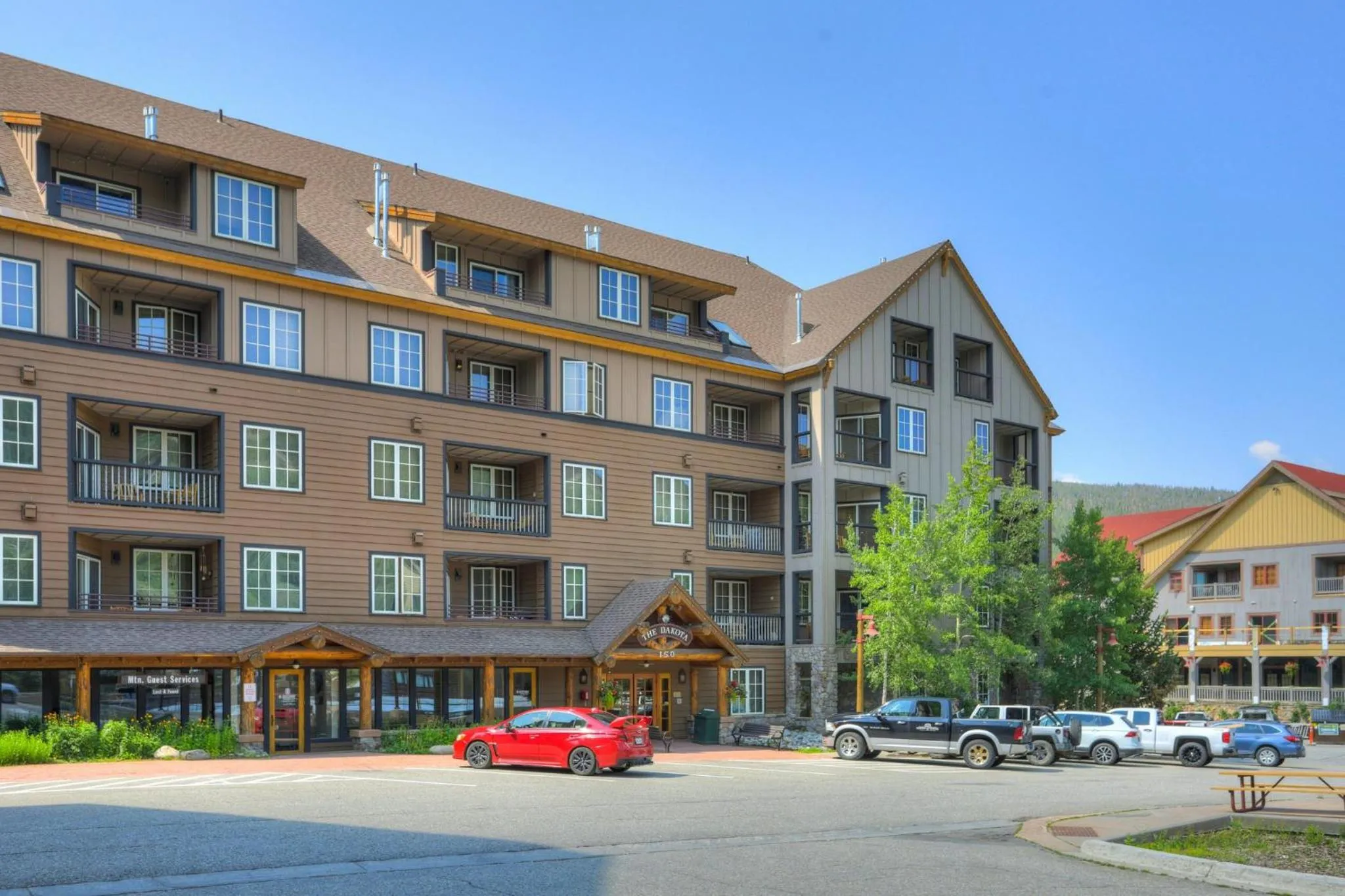 Property building in River Run Village by Vail Resorts