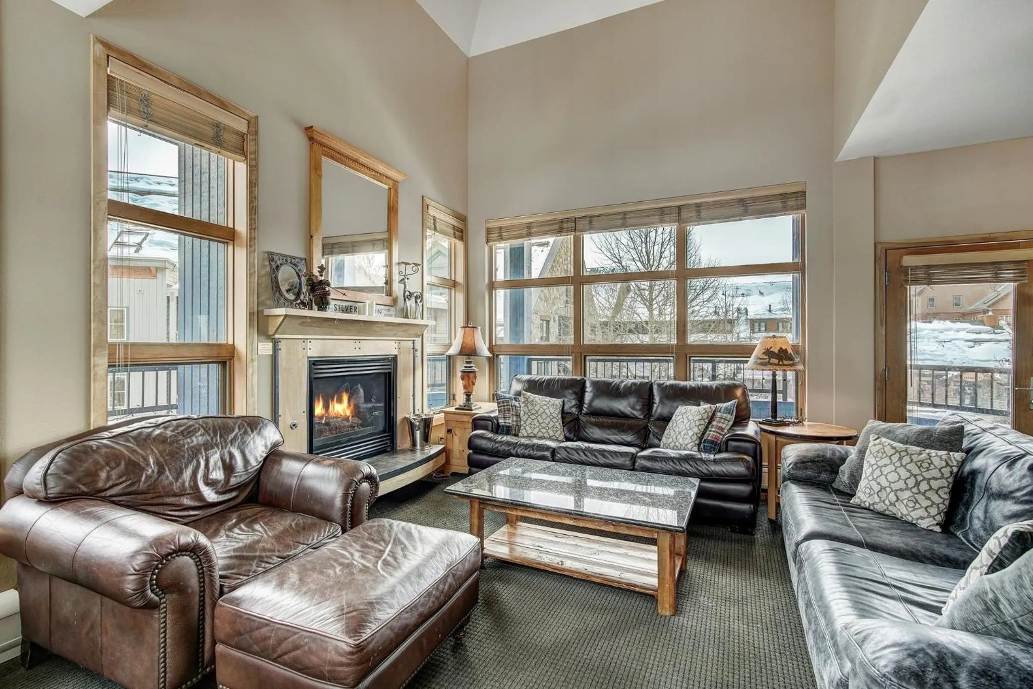 Living room in River Run Village by Vail Resorts