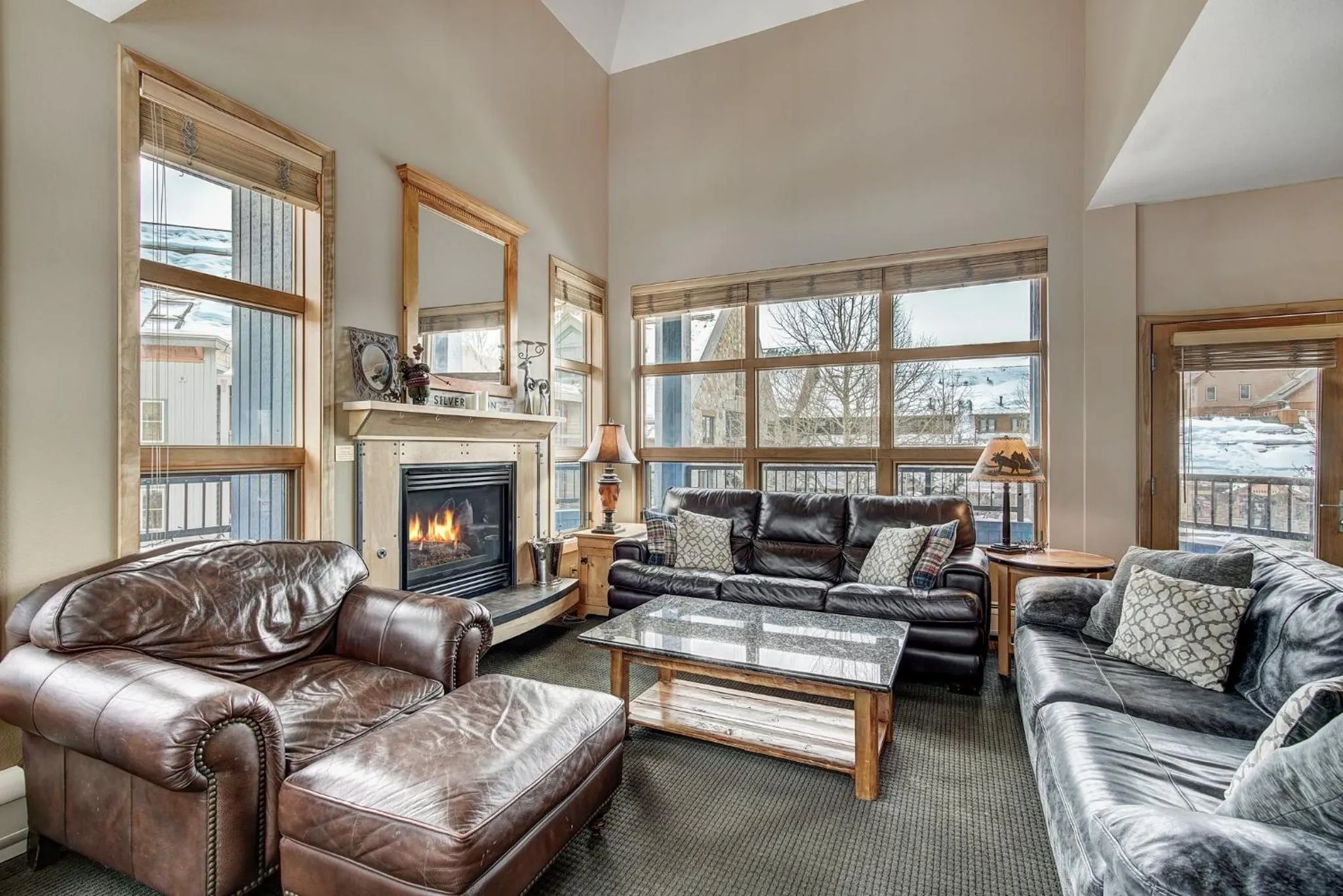 Living room in River Run Village by Vail Resorts