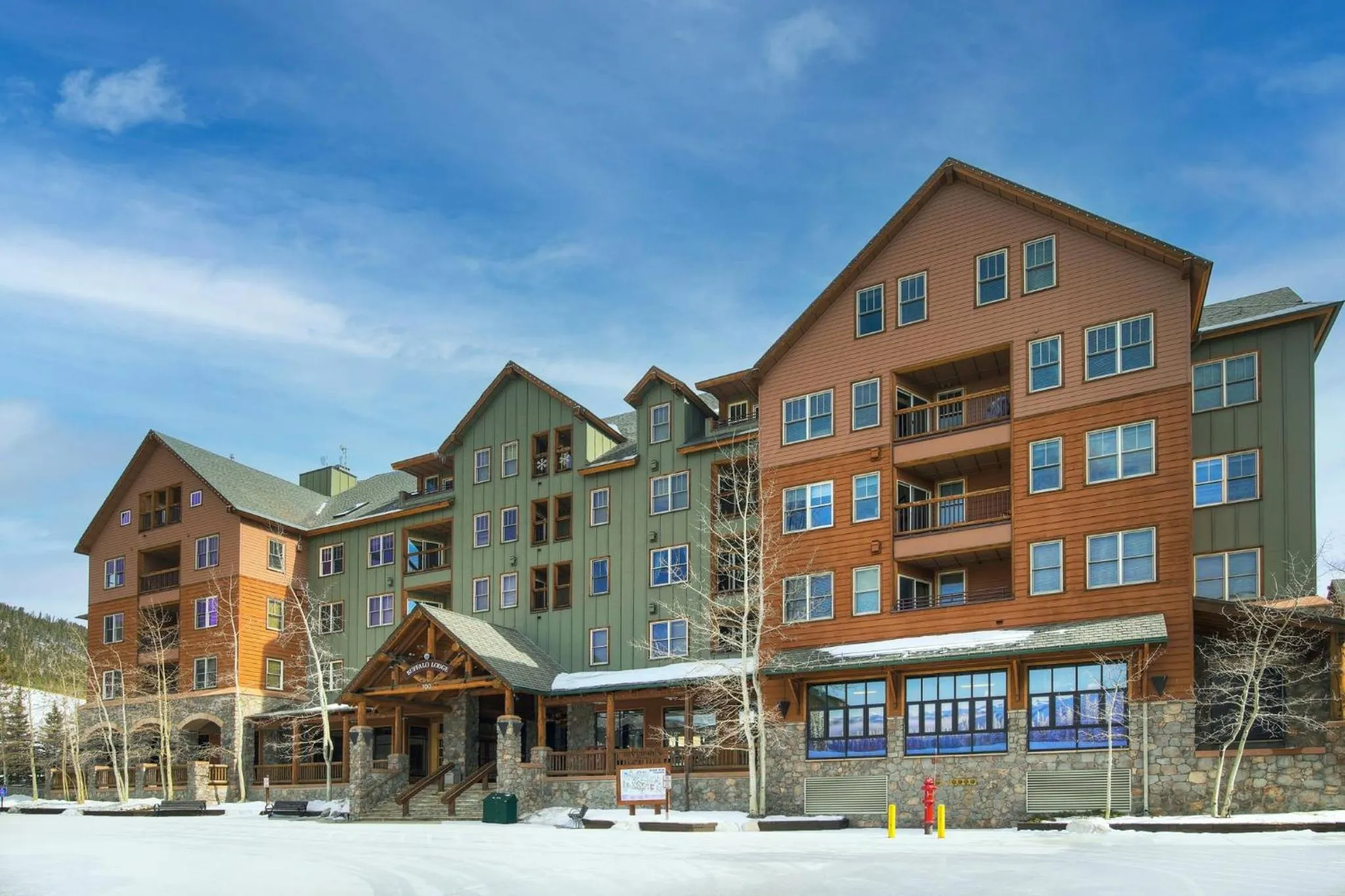 Property building in River Run Village by Vail Resorts