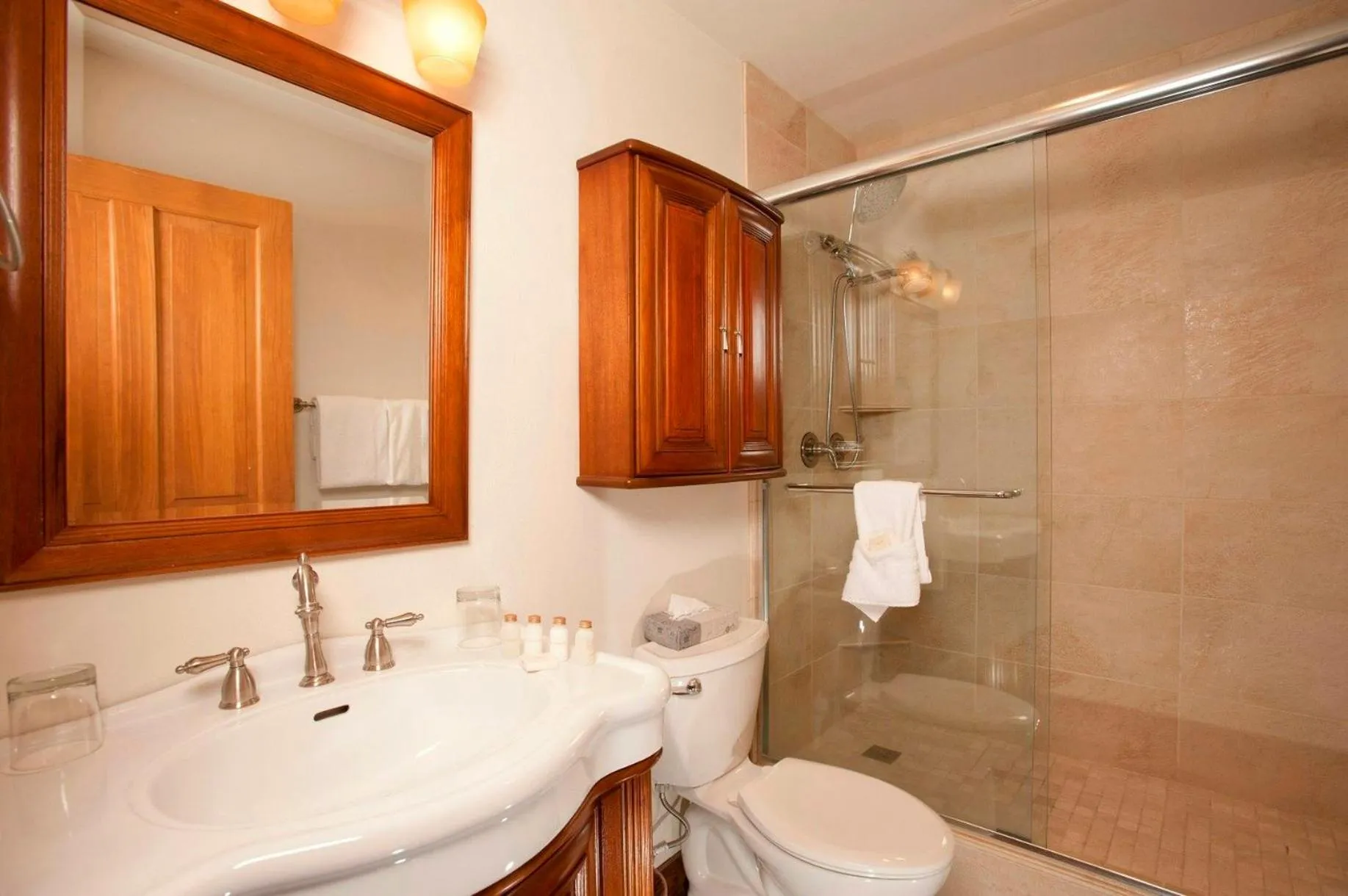 Bathroom in River Run Village by Vail Resorts