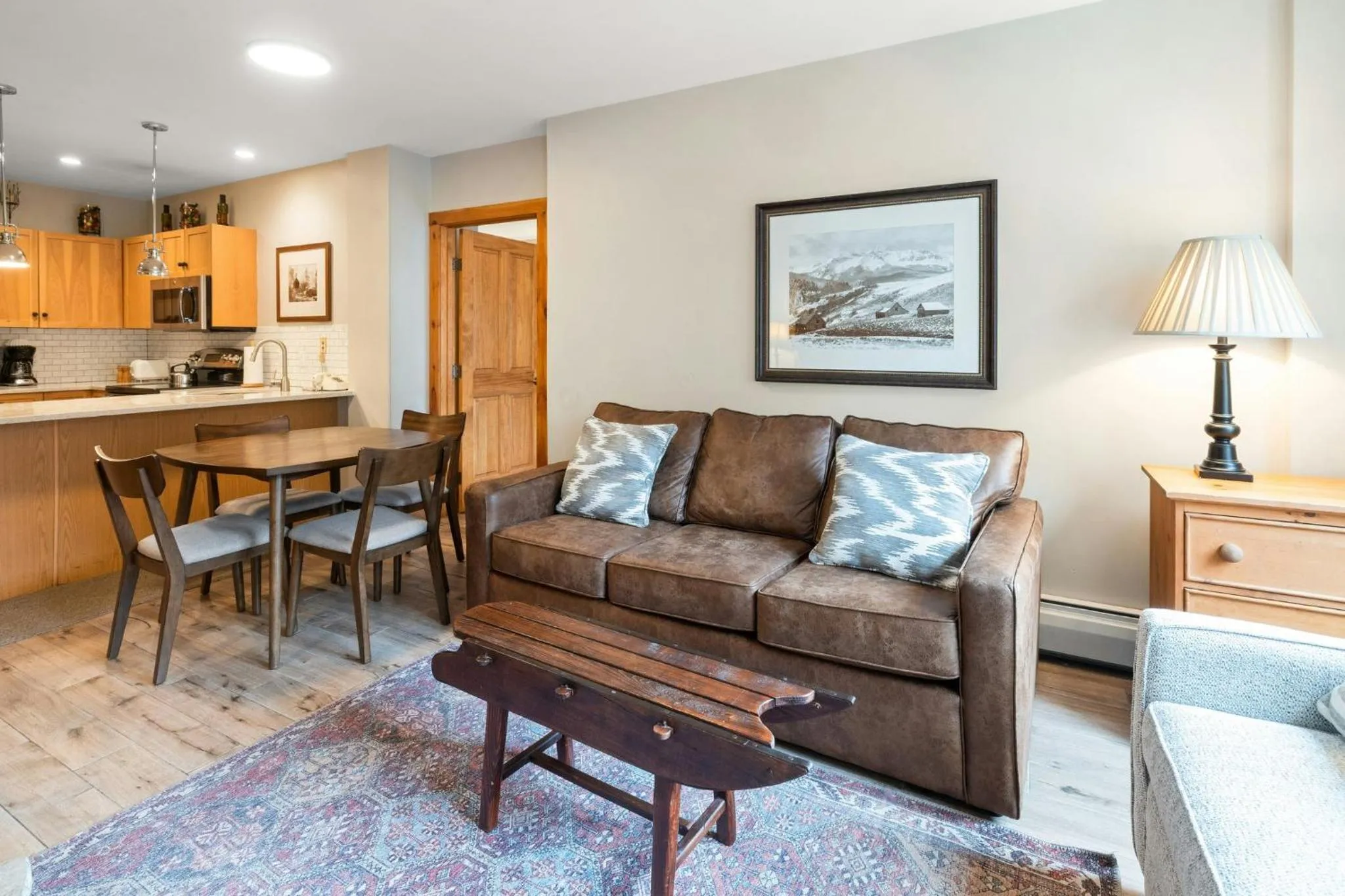 Living room in River Run Village by Vail Resorts