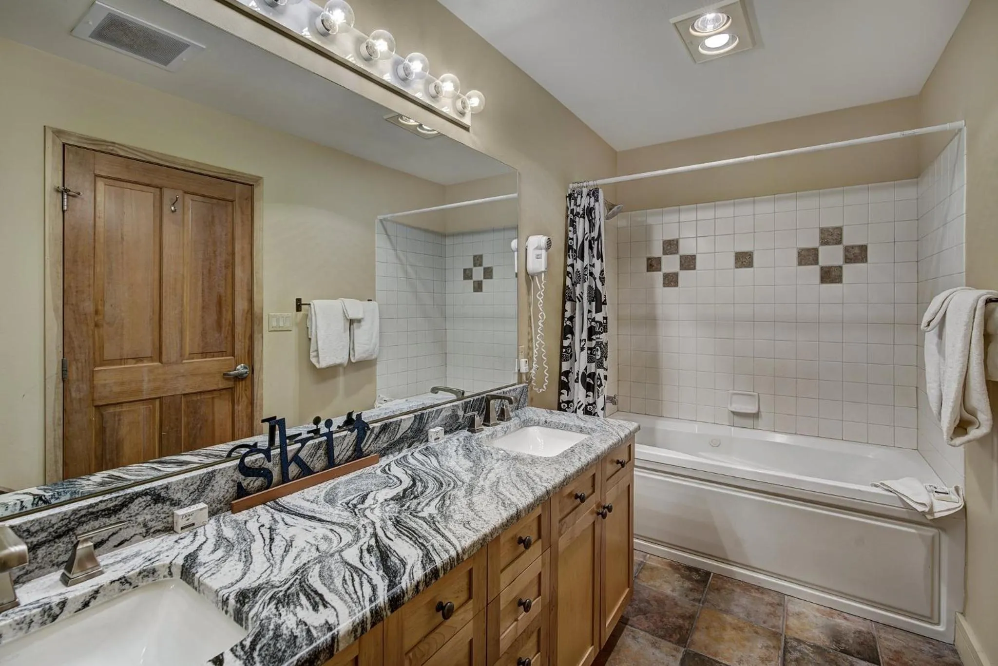 Bathroom in River Run Village by Vail Resorts